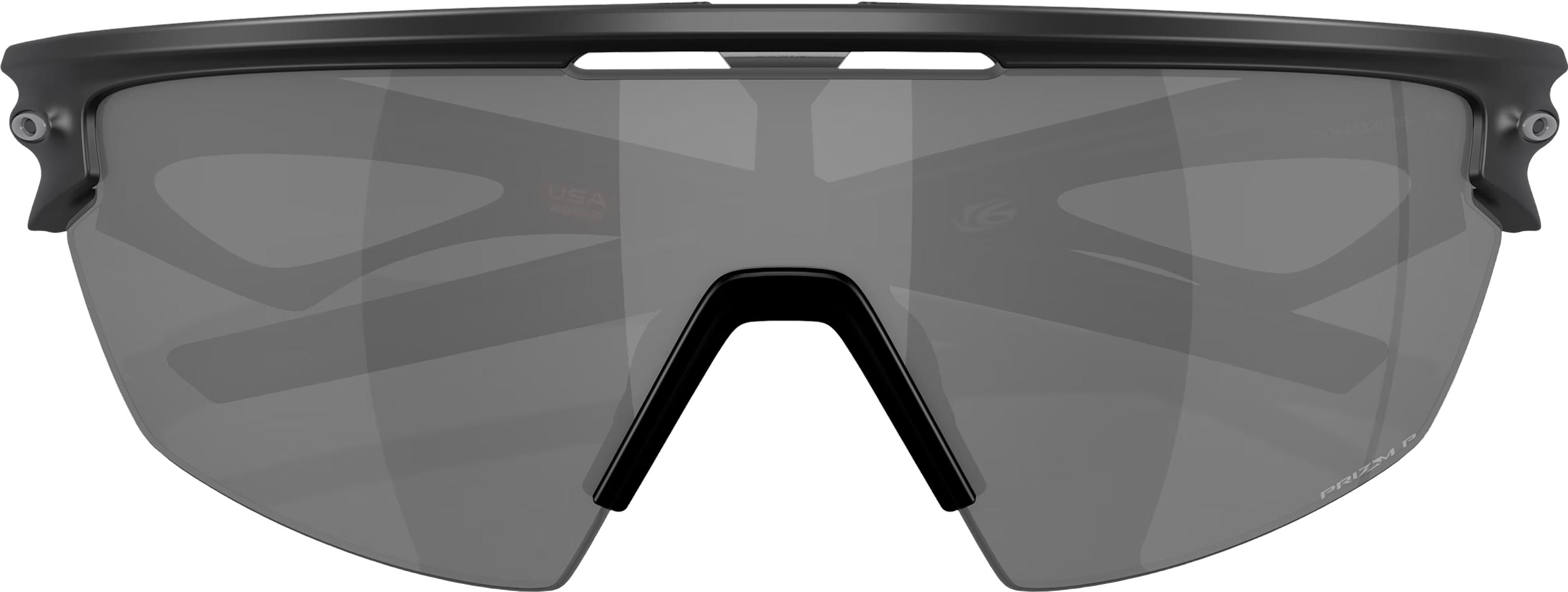 Product gallery image number 4 for product Sphaera Sunglasses - Matte Black - Prizm Black Polarized Lens - Unisex