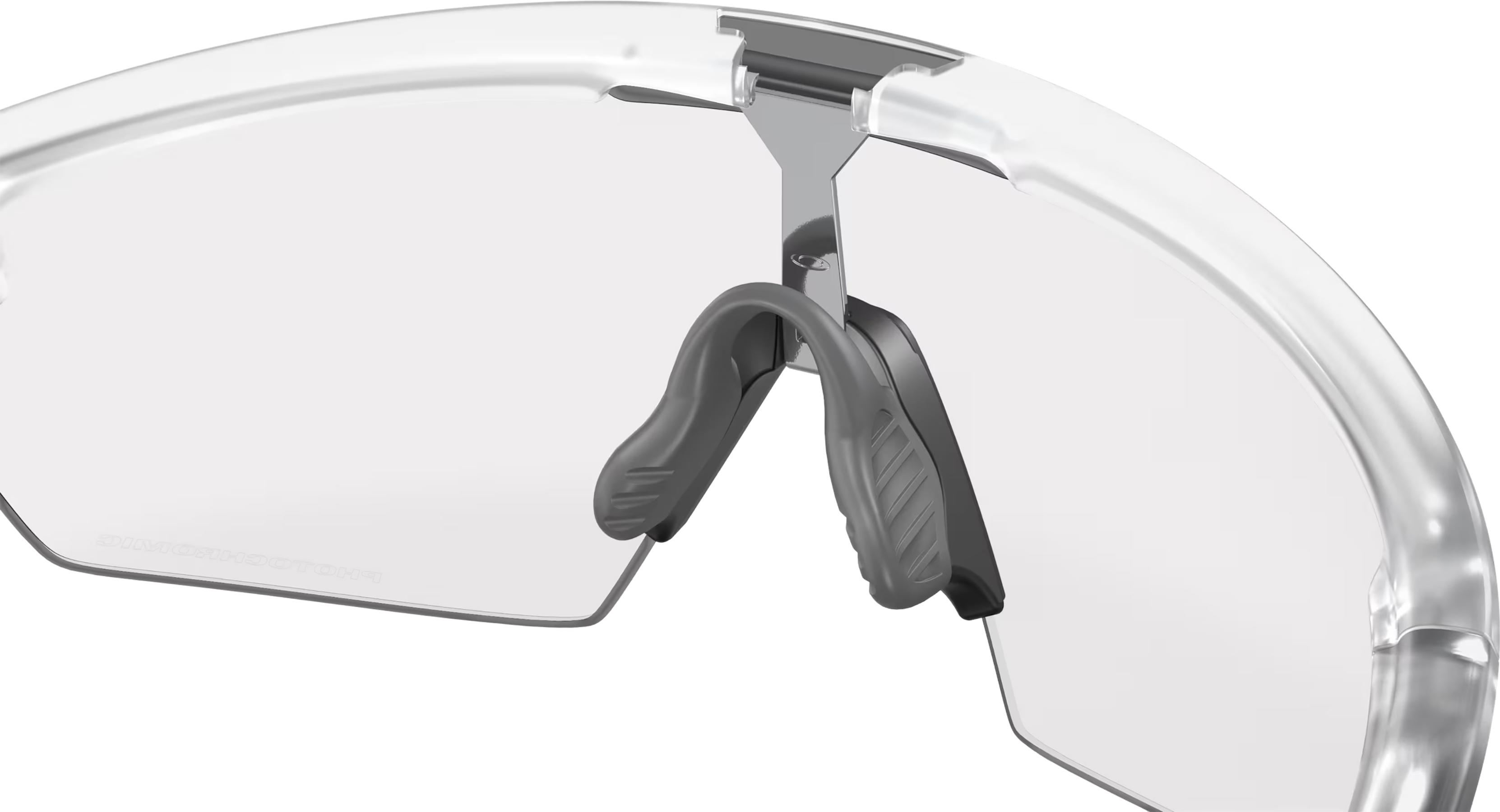 Product gallery image number 5 for product Sphaera Sunglasses - Matte Clear - Clear To Black Iridium Photochromic Lens - Unisex