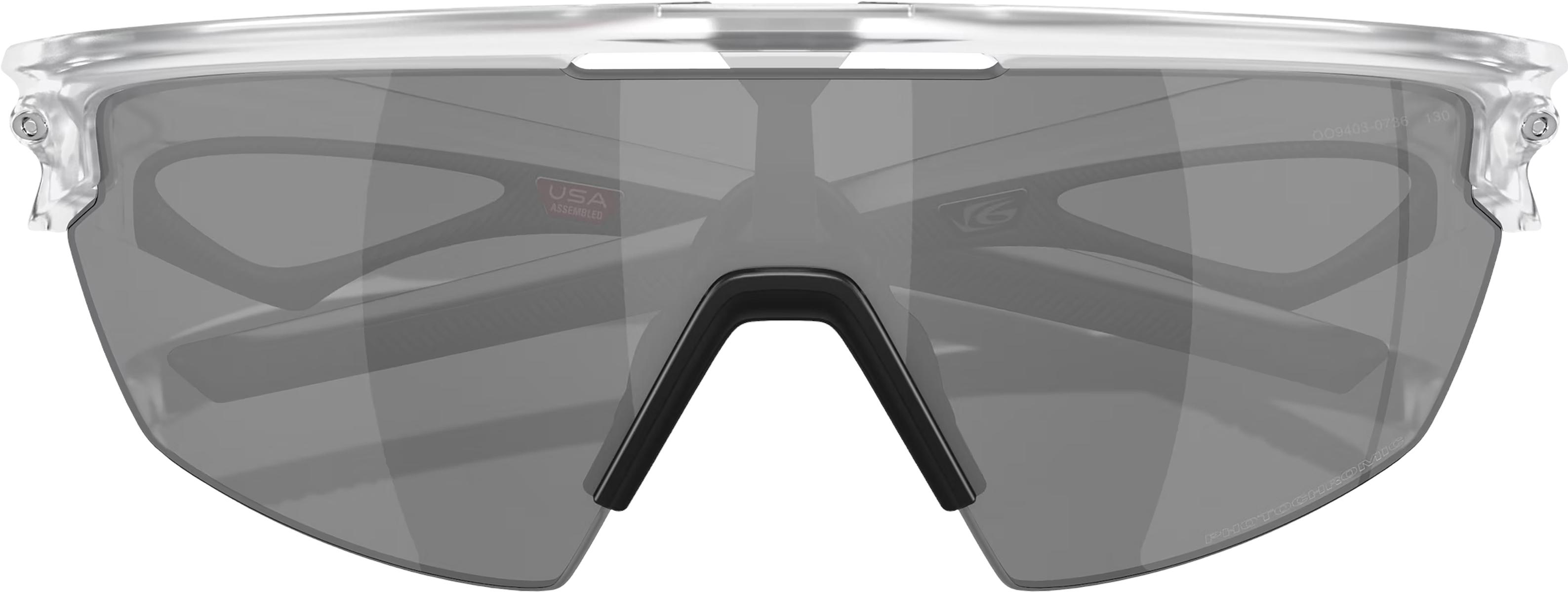 Product gallery image number 6 for product Sphaera Sunglasses - Matte Clear - Clear To Black Iridium Photochromic Lens - Unisex