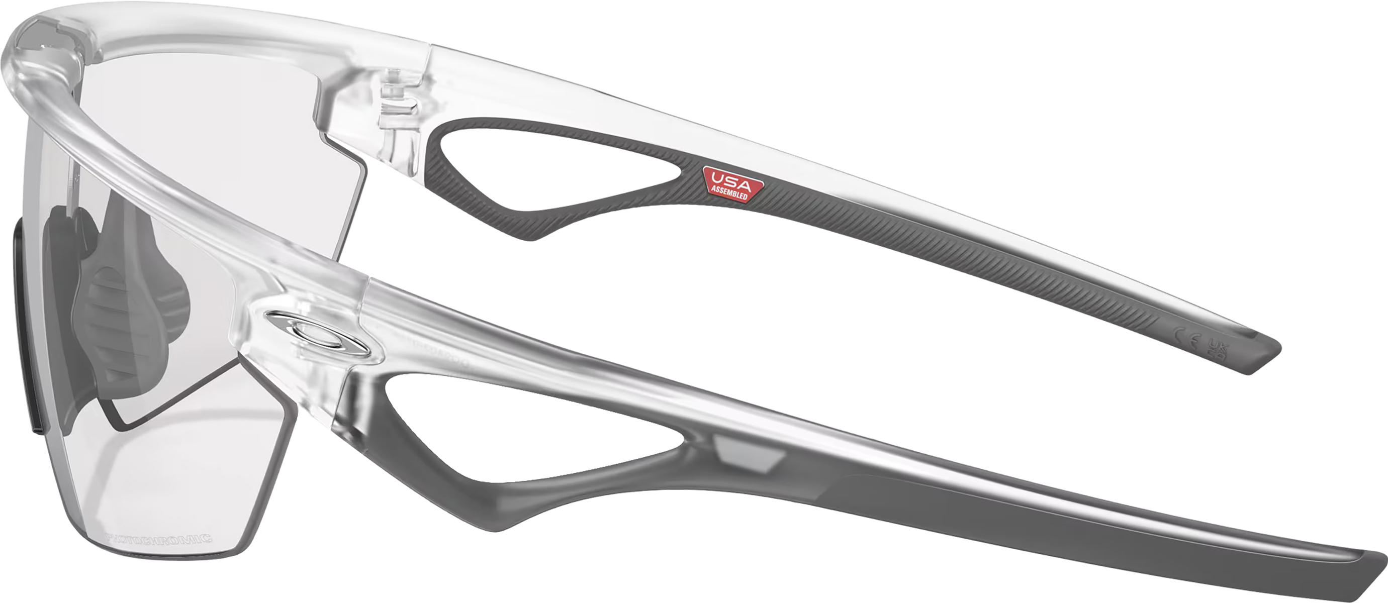 Product gallery image number 8 for product Sphaera Sunglasses - Matte Clear - Clear To Black Iridium Photochromic Lens - Unisex