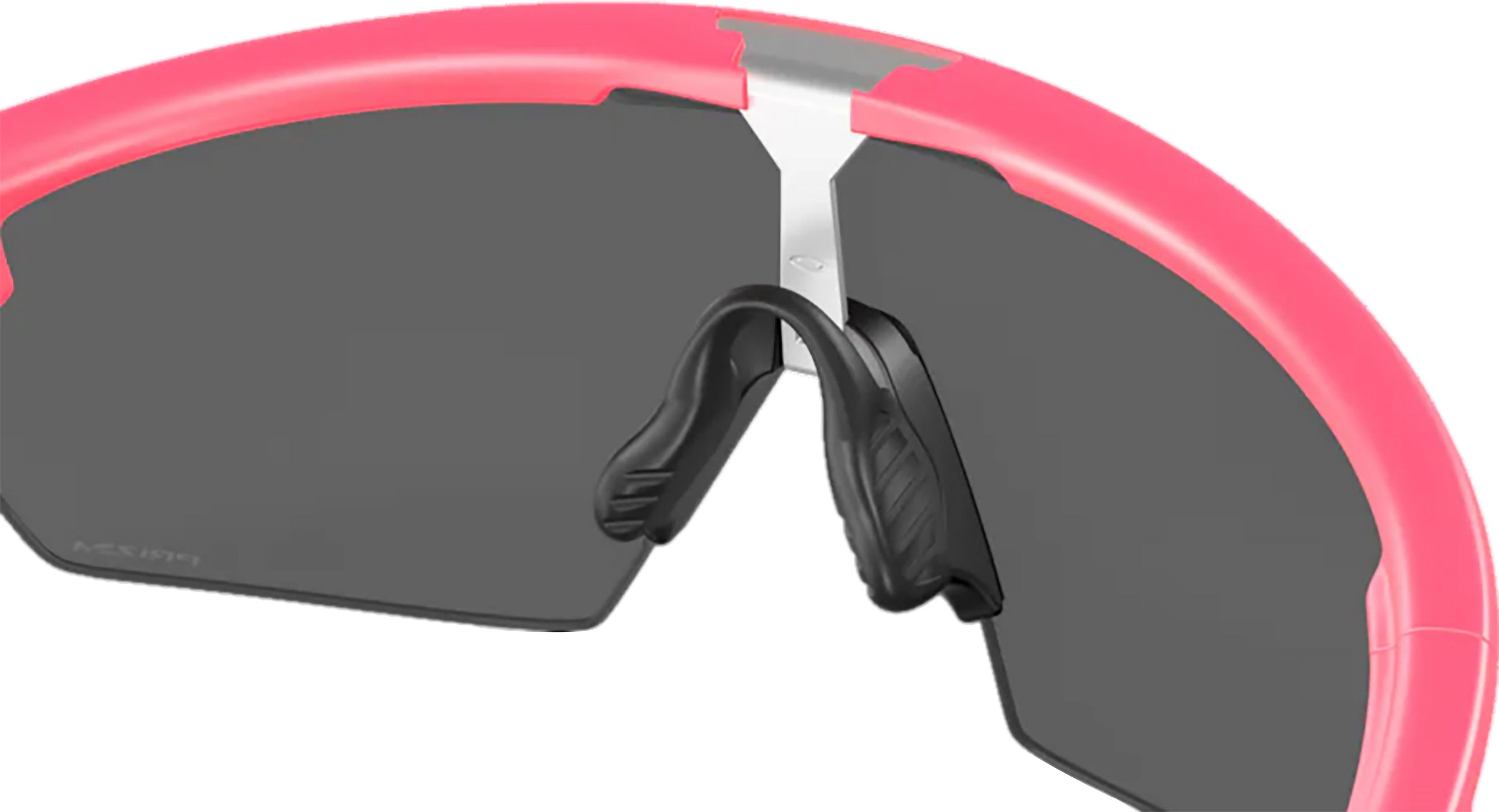 Product gallery image number 3 for product Sphaera Sunglasses - Matte Neon Pink - Prizm Black Lens - Unisex