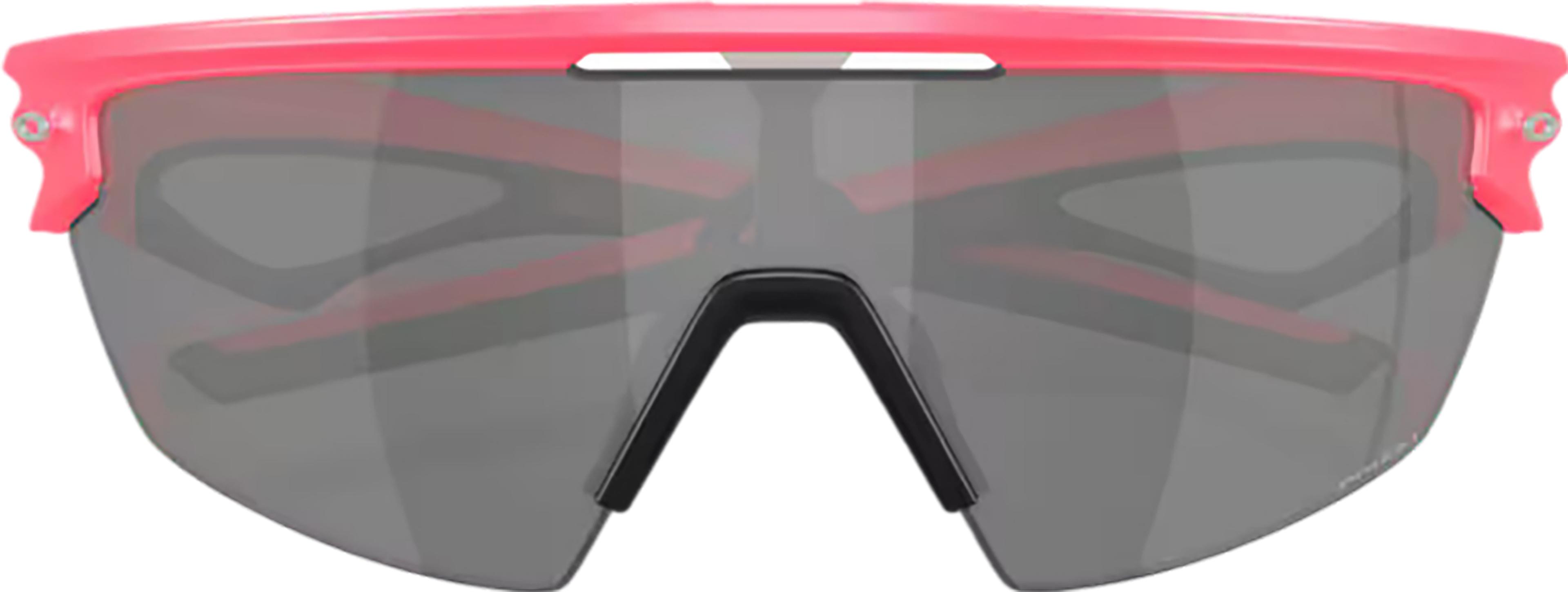 Product gallery image number 4 for product Sphaera Sunglasses - Matte Neon Pink - Prizm Black Lens - Unisex
