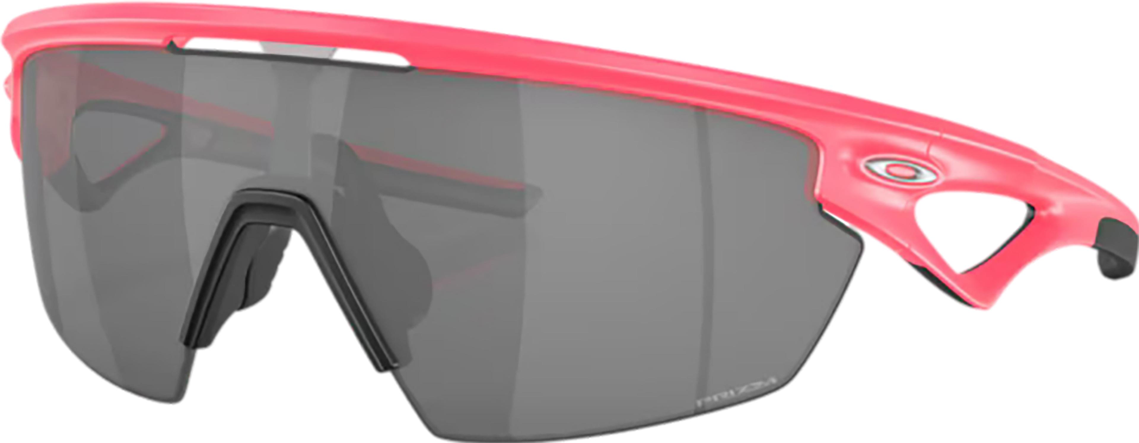 Product gallery image number 1 for product Sphaera Sunglasses - Matte Neon Pink - Prizm Black Lens - Unisex