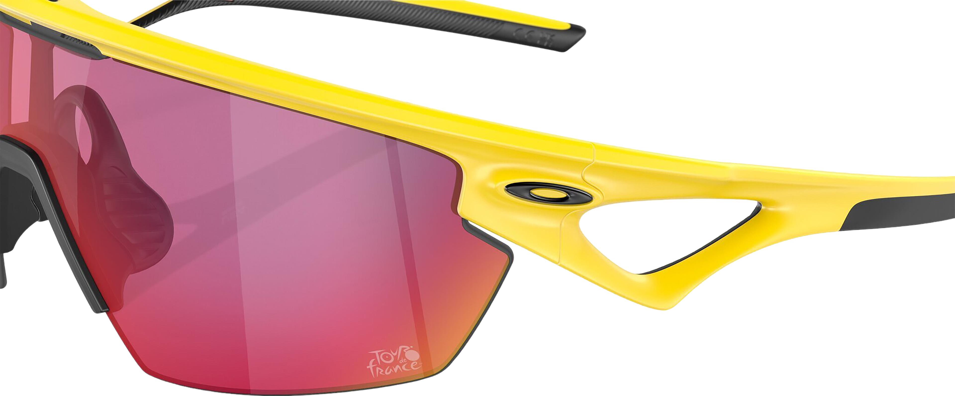 Product gallery image number 4 for product 2024 Tour De France Sphaera Sunglasses - Matte Yellow - Prizm Road Lens - Unisex