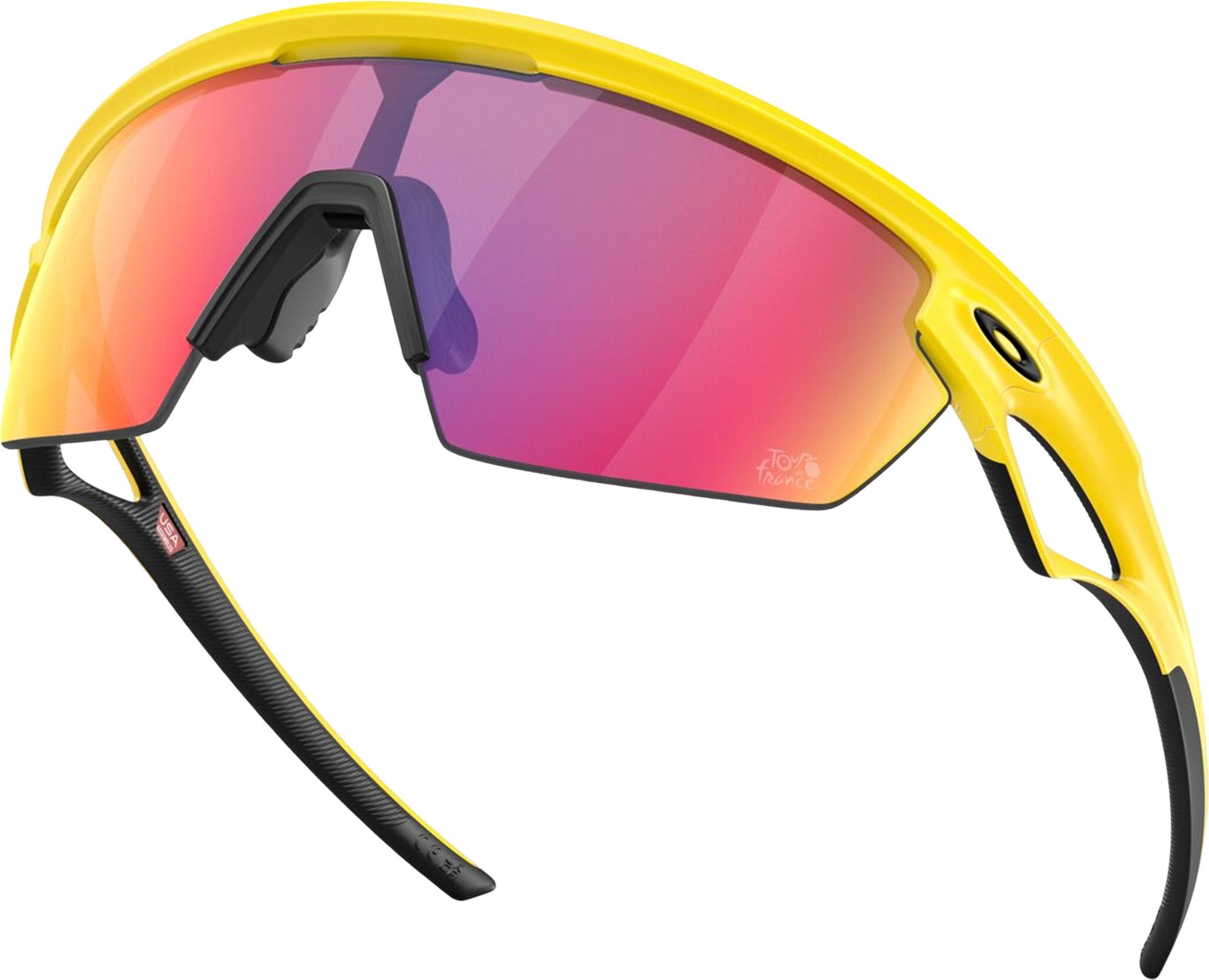 Numéro de l'image de la galerie de produits 5 pour le produit Lunettes de soleil 2024 Tour De France Sphaera - Matte Yellow - Lentilles Prizm Road - Unisexe