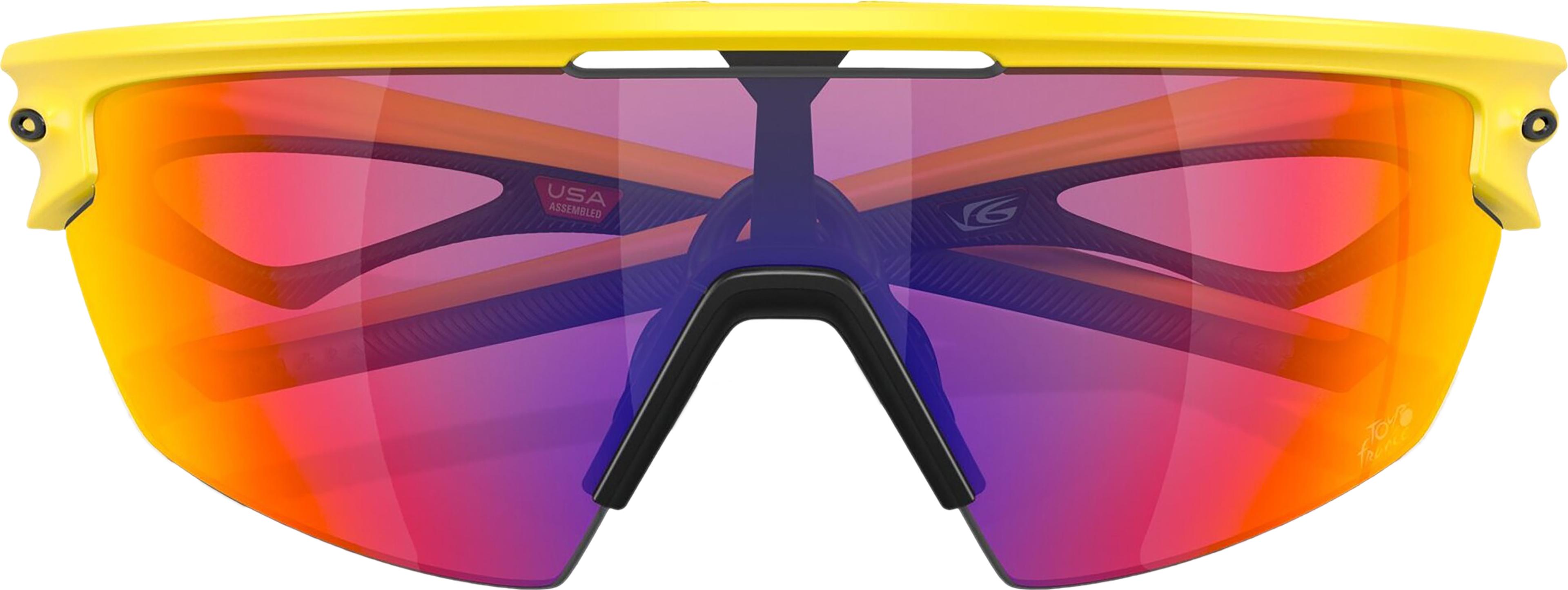 Product gallery image number 8 for product 2024 Tour De France Sphaera Sunglasses - Matte Yellow - Prizm Road Lens - Unisex
