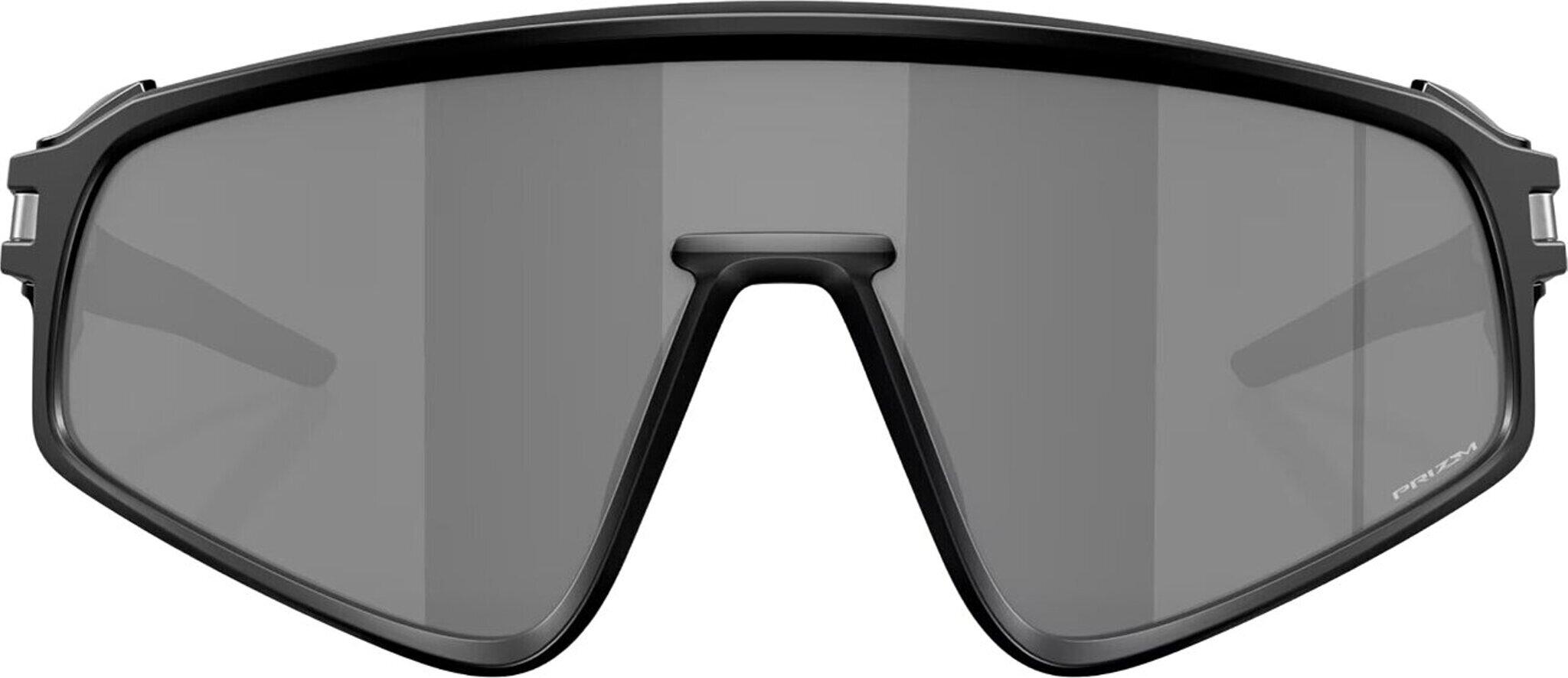 Product gallery image number 2 for product Latch Panel Sunglasses - Matte Black - Prizm Black Lens -  Men's