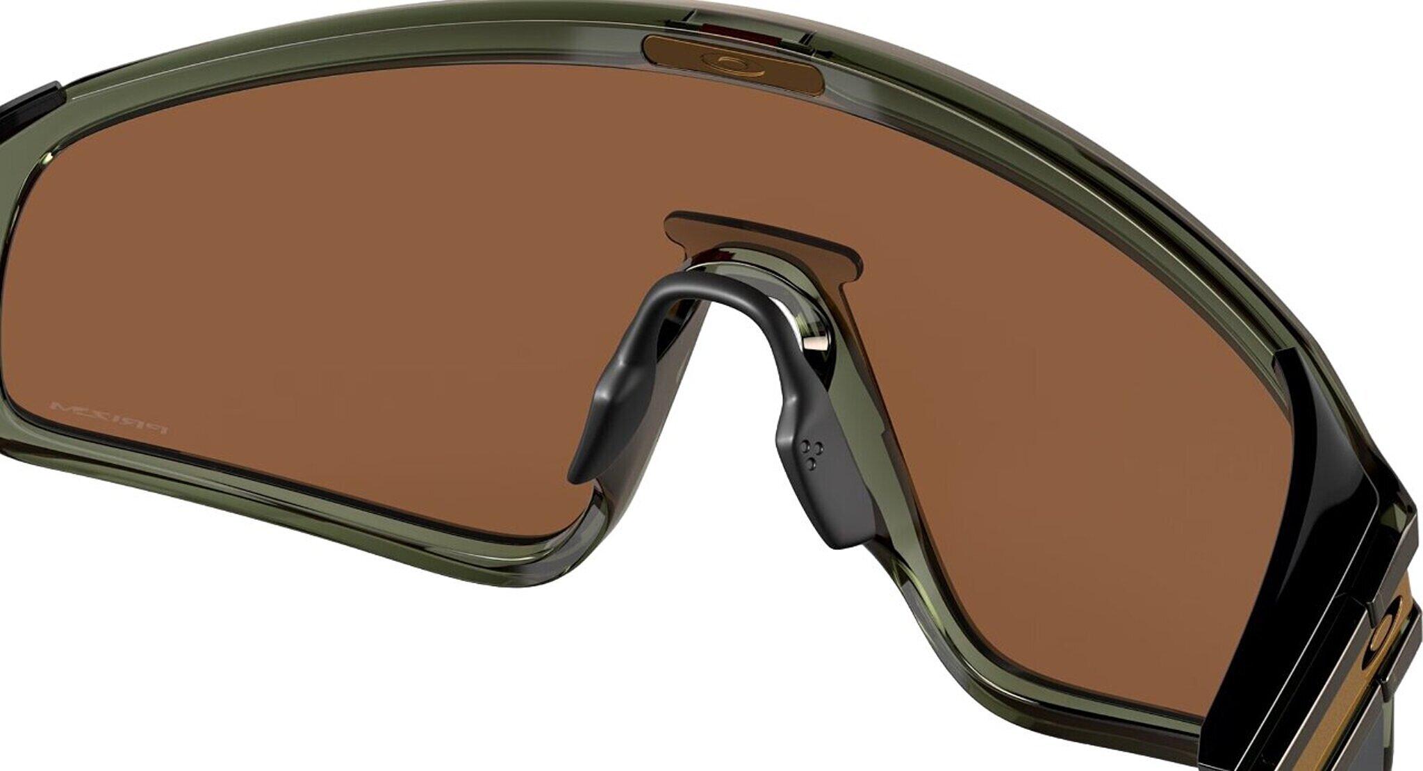 Product gallery image number 4 for product Latch Panel Sunglasses - Olive Ink - Prizm Tungsten Lens