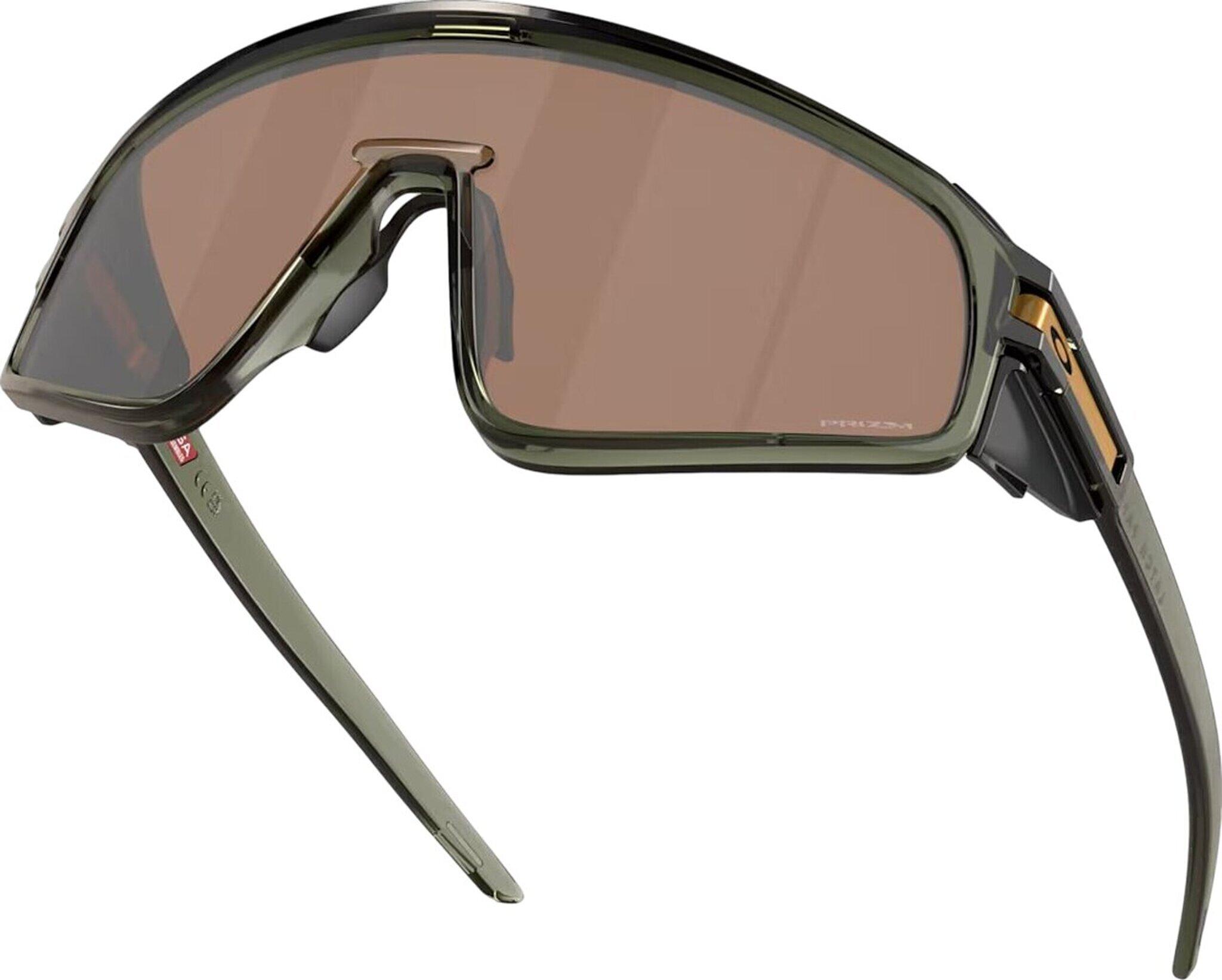 Product gallery image number 6 for product Latch Panel Sunglasses - Olive Ink - Prizm Tungsten Lens