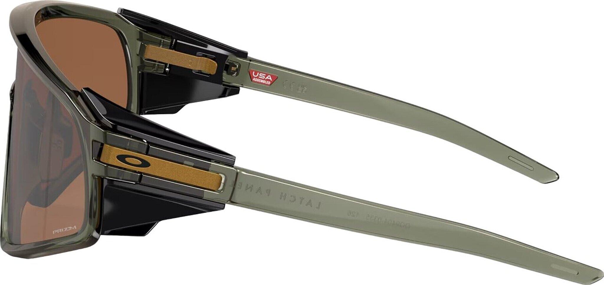 Product gallery image number 2 for product Latch Panel Sunglasses - Olive Ink - Prizm Tungsten Lens