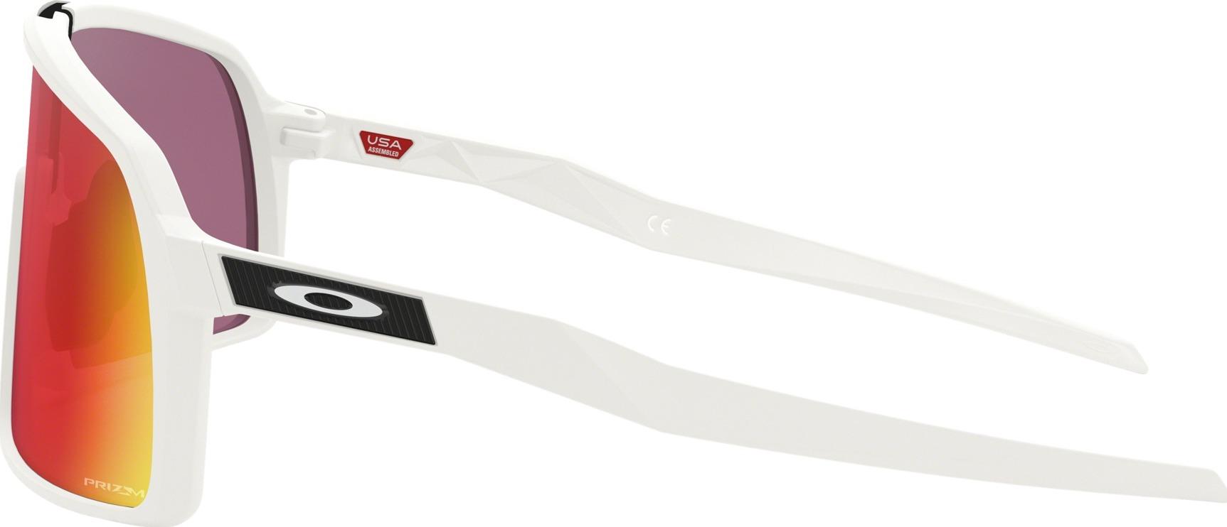 Product gallery image number 4 for product Sutro Sunglasses - Matte White - Prizm Road Lens