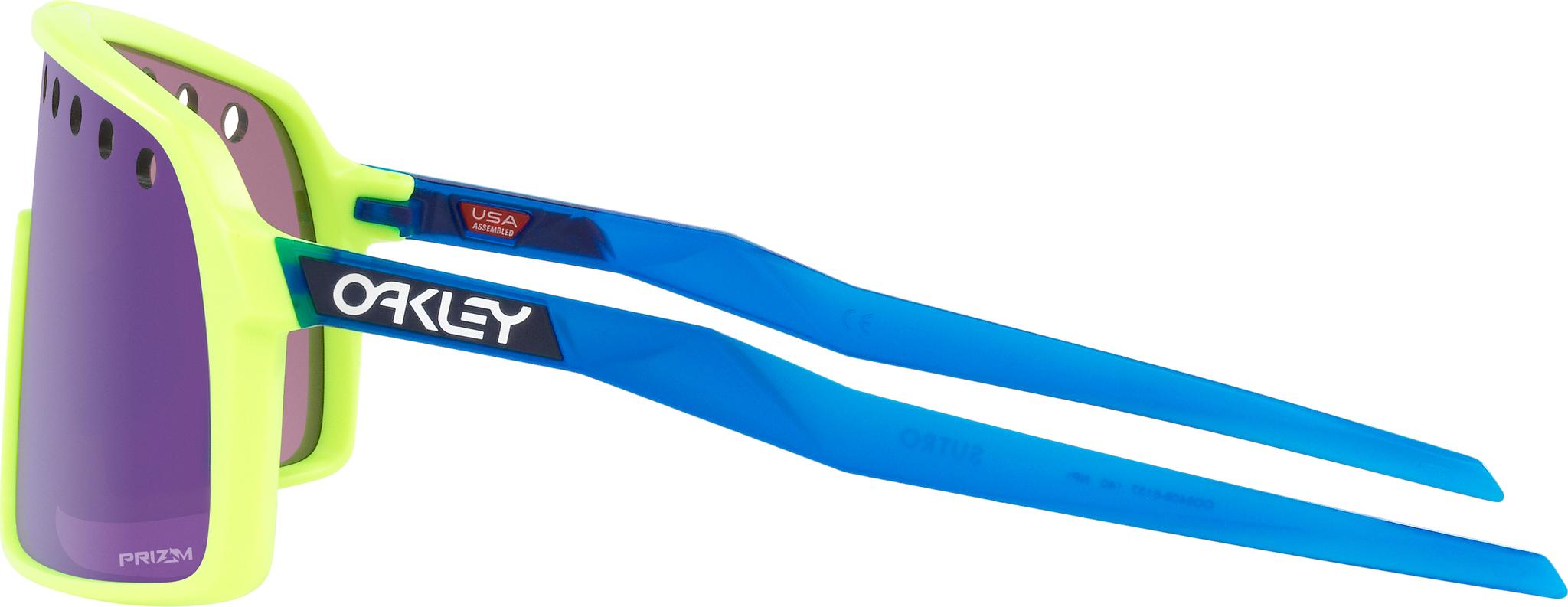 Product gallery image number 4 for product Sutro Eyeshade Sunglasses - Matte Retina Burn - Prizm Red Jade Lens - Men's