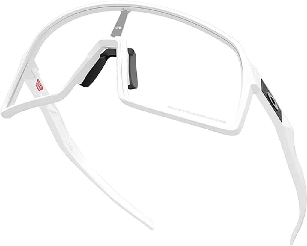 Product gallery image number 4 for product Sutro Sunglasses - Matte White - Clear to Black Iridium Photochromic Lens