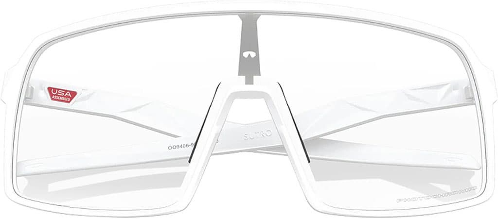 Product gallery image number 5 for product Sutro Sunglasses - Matte White - Clear to Black Iridium Photochromic Lens