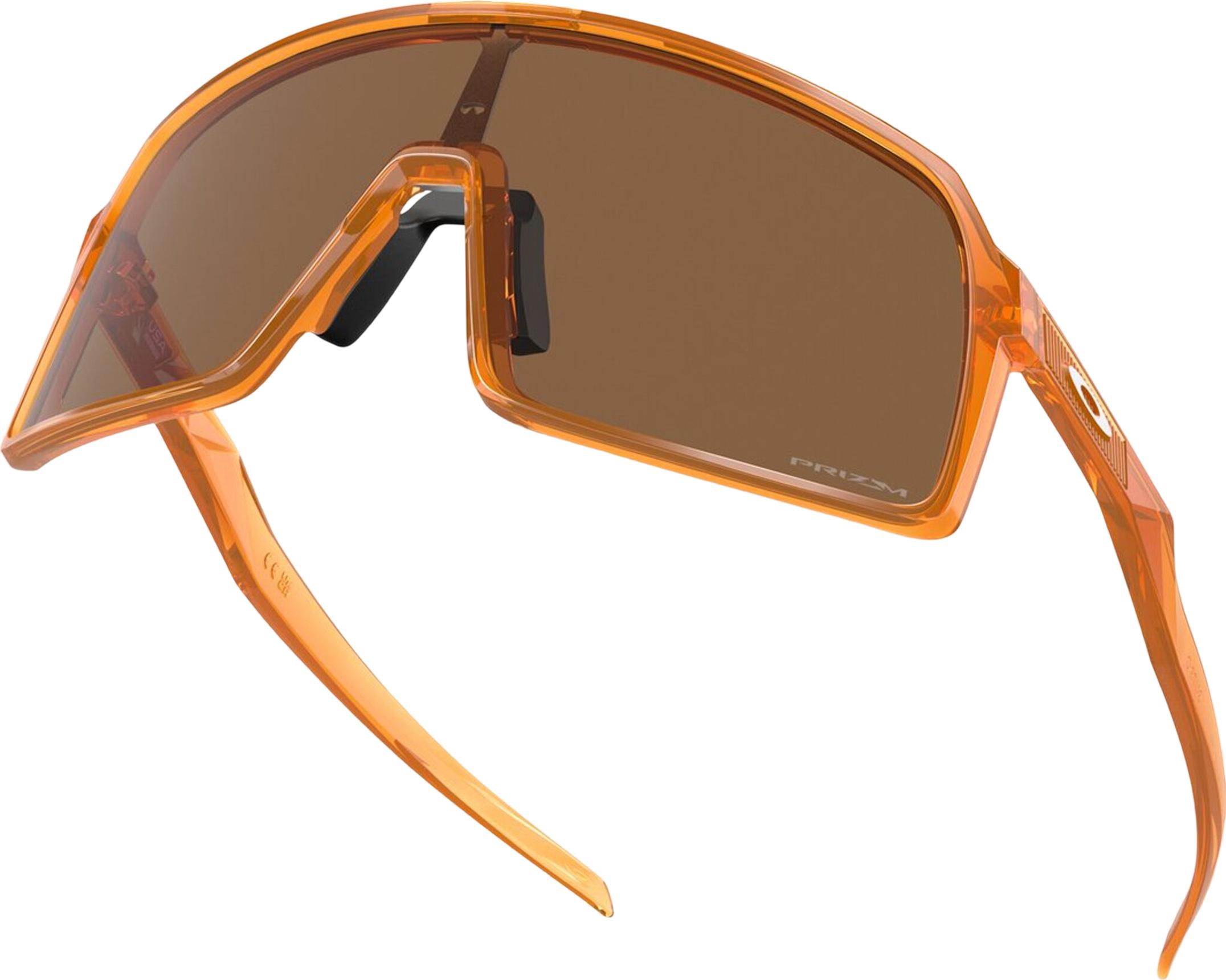 Product gallery image number 4 for product Sutro Introspect Sunglasses - Transparent Ginger - Prizm Bronze Lens - Unisex