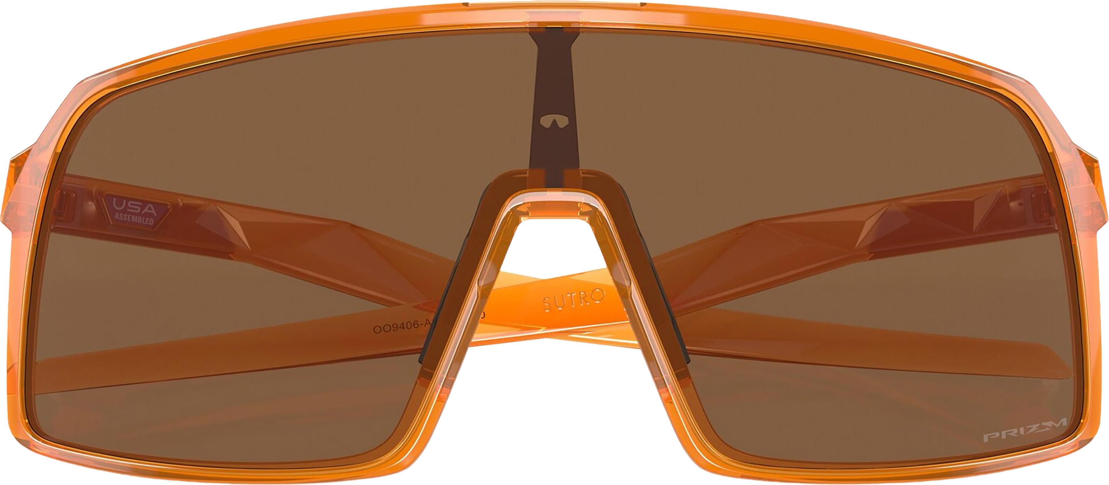 Product gallery image number 6 for product Sutro Introspect Sunglasses - Transparent Ginger - Prizm Bronze Lens - Unisex