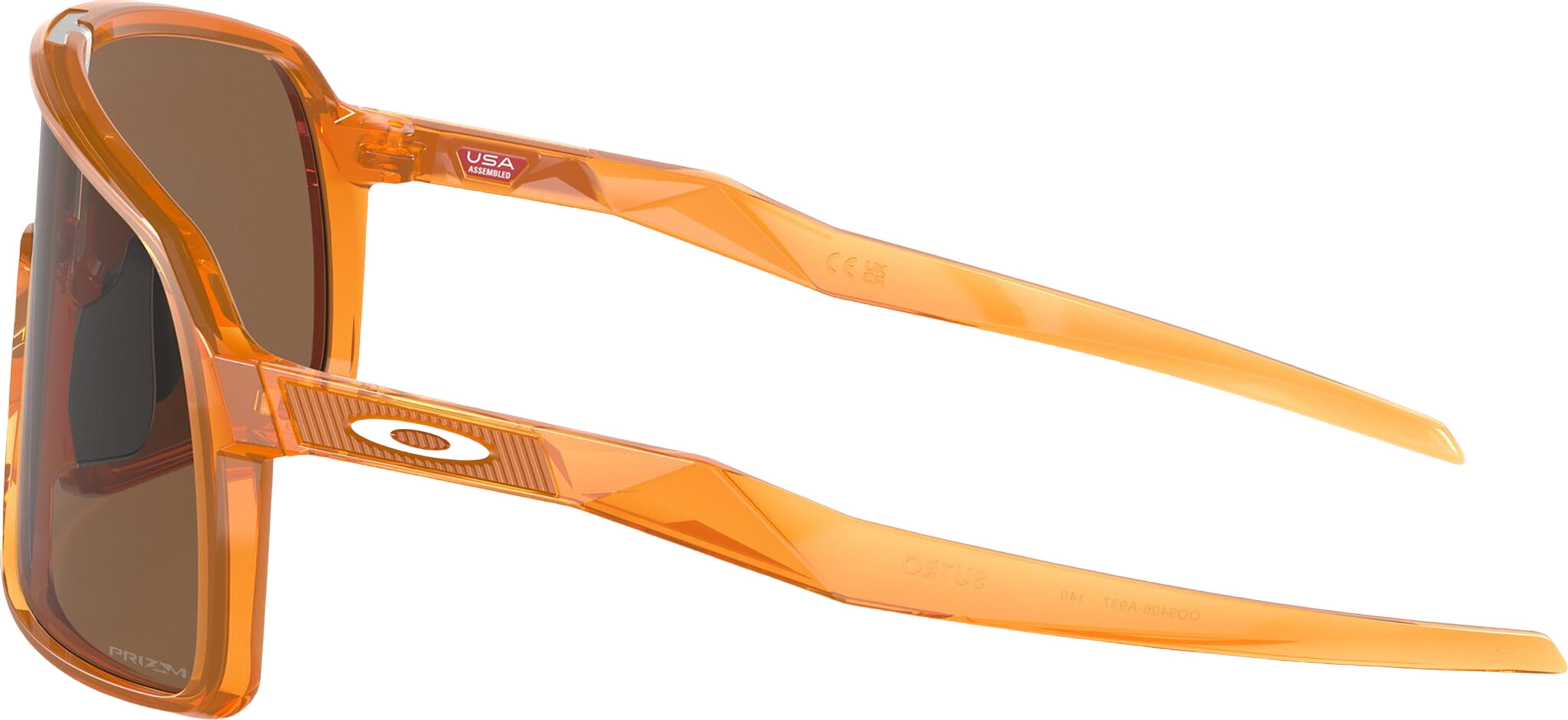 Product gallery image number 7 for product Sutro Introspect Sunglasses - Transparent Ginger - Prizm Bronze Lens - Unisex