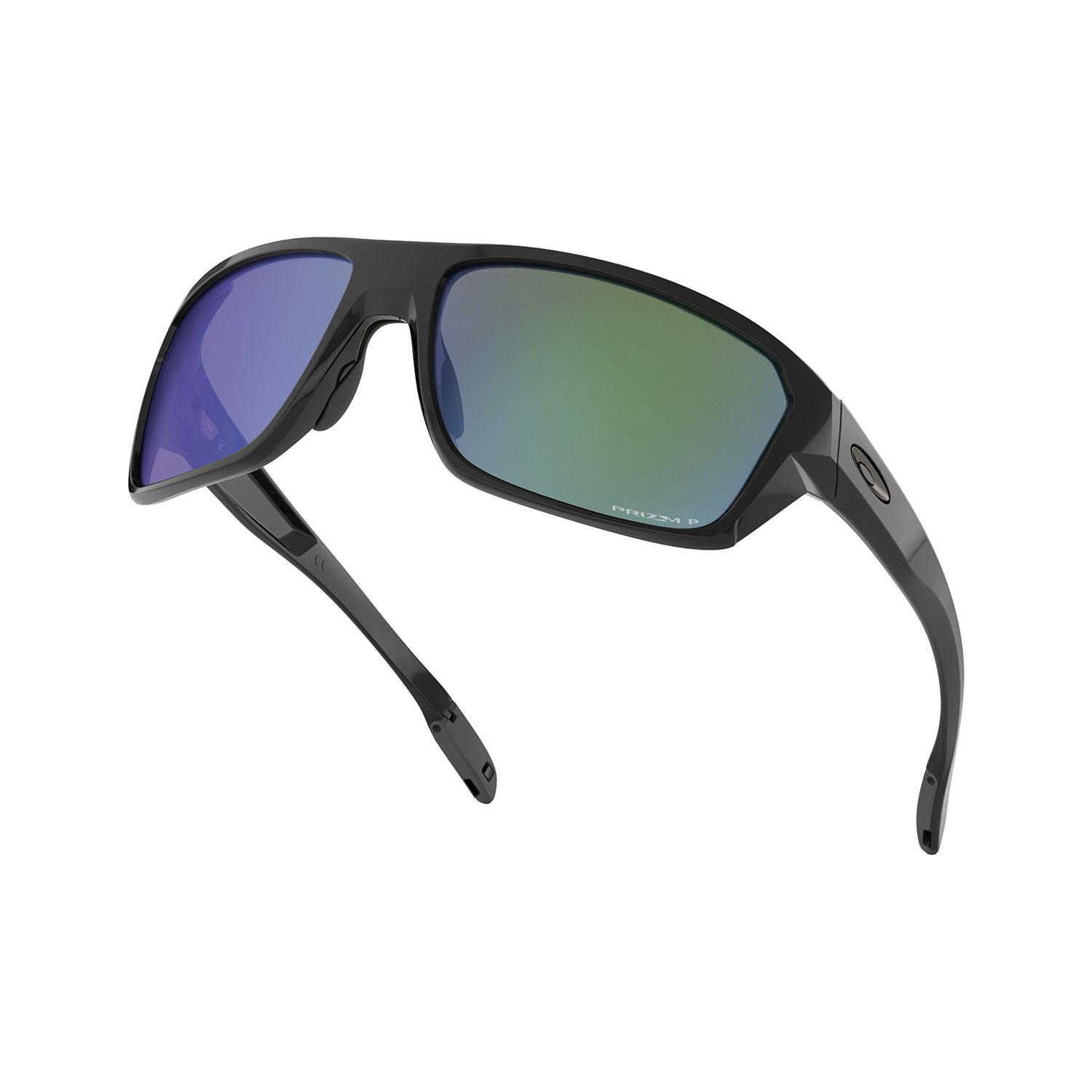 Product gallery image number 5 for product Split Shot Sunglasses - Polished Black - Prizm Shallow Water Polarized Lens - Men's