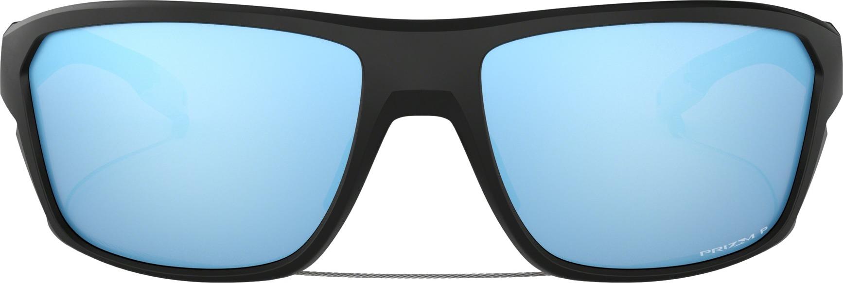 Product gallery image number 3 for product Split Shot Sunglasses - Matte Black - Prizm Deep Water Polarized Lens - Men's