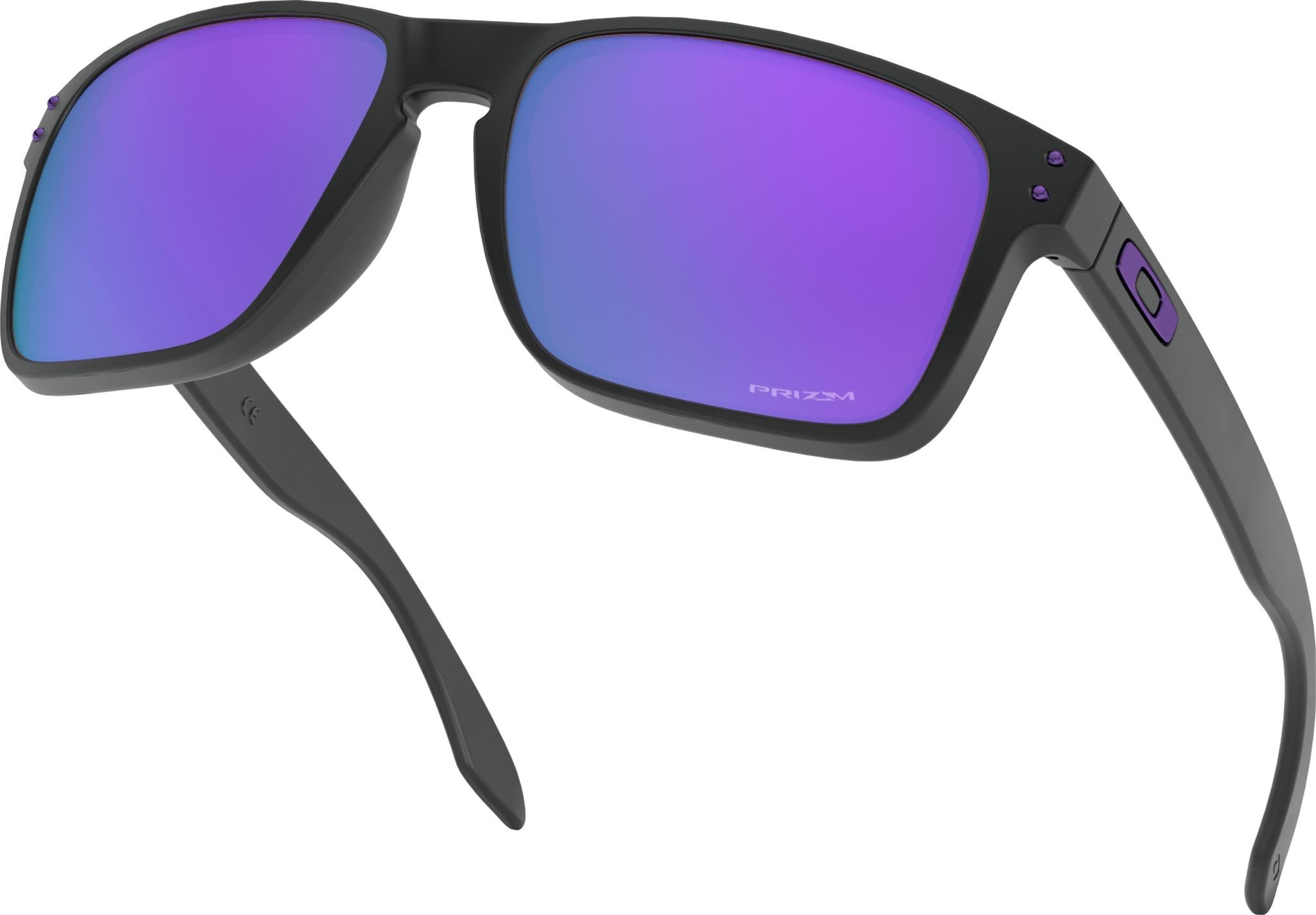 Product gallery image number 5 for product Holbrook XL Sunglasses - Matte Black - Prizm Violet Iridium Lens - Men's