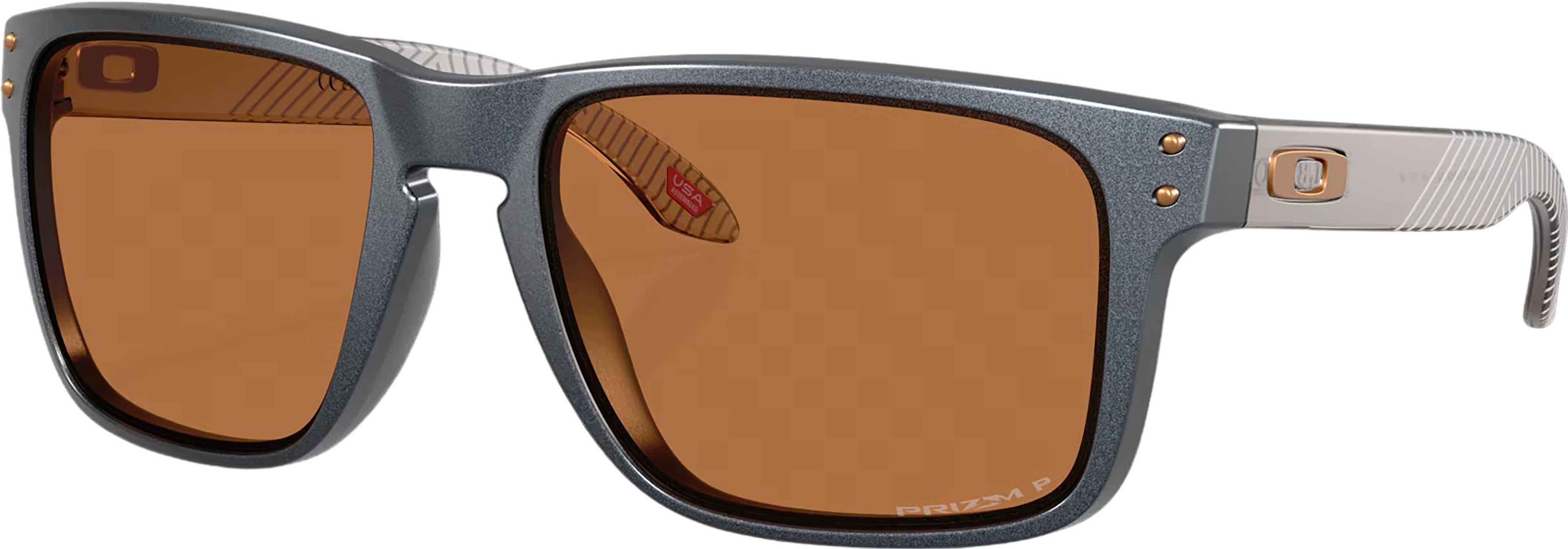 Product image for Holbrook XL Forge Collection Sunglasses - Blue Steel - Prizm Bronze Polarized Lens