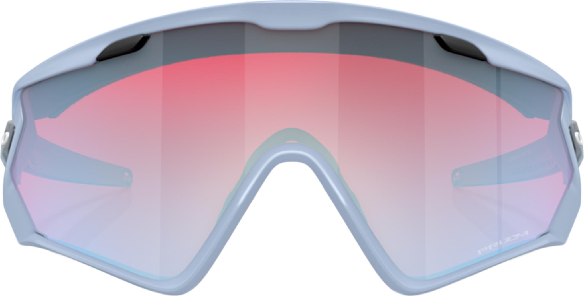 Product gallery image number 7 for product Wind Jacket 2.0 Sunglasses - Matte Translucent Stonewash - Prizm Sapphire Lens