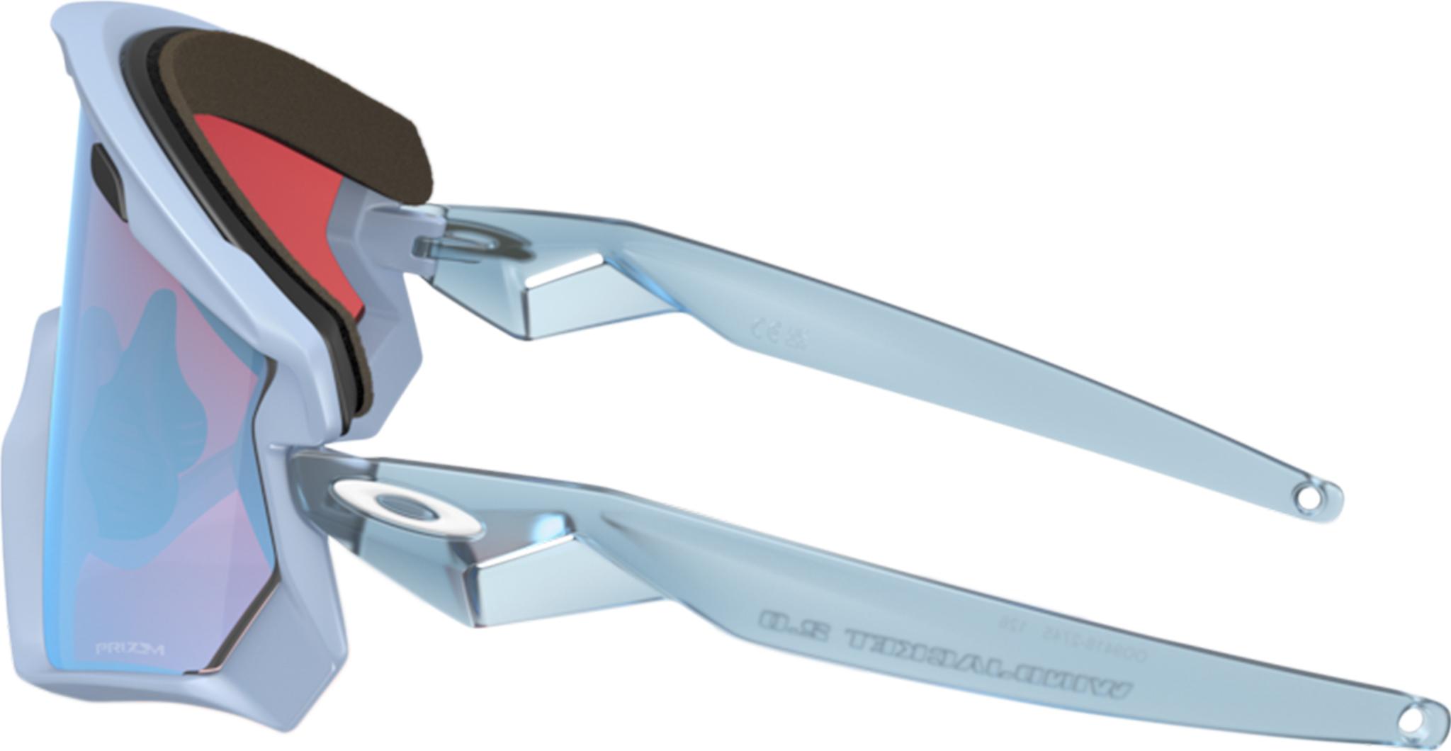 Product gallery image number 6 for product Wind Jacket 2.0 Sunglasses - Matte Translucent Stonewash - Prizm Sapphire Lens