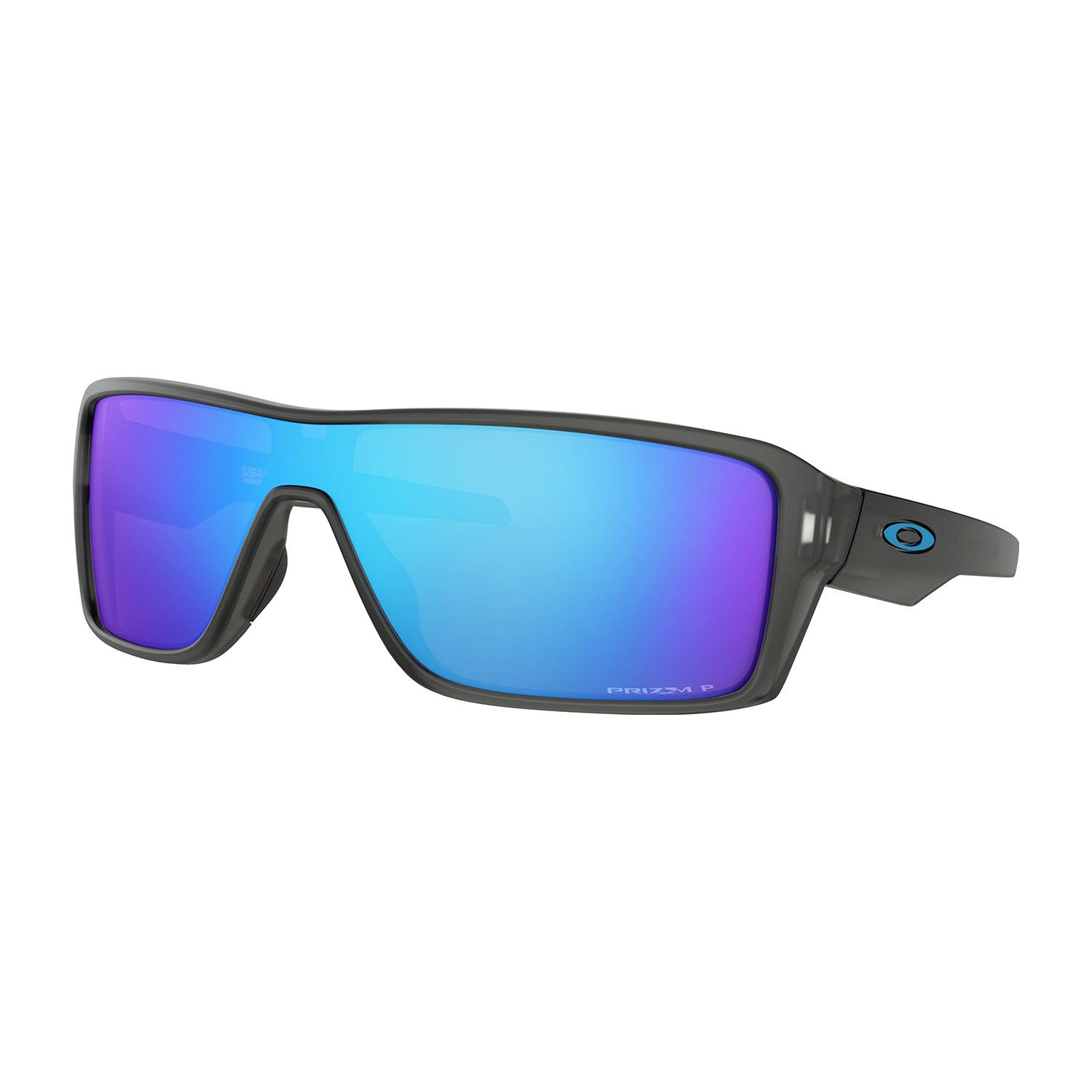 Product gallery image number 1 for product Ridgeline Sunglasses - Matte Grey Smoke - Prizm Sapphire Iridium Polarized Lens