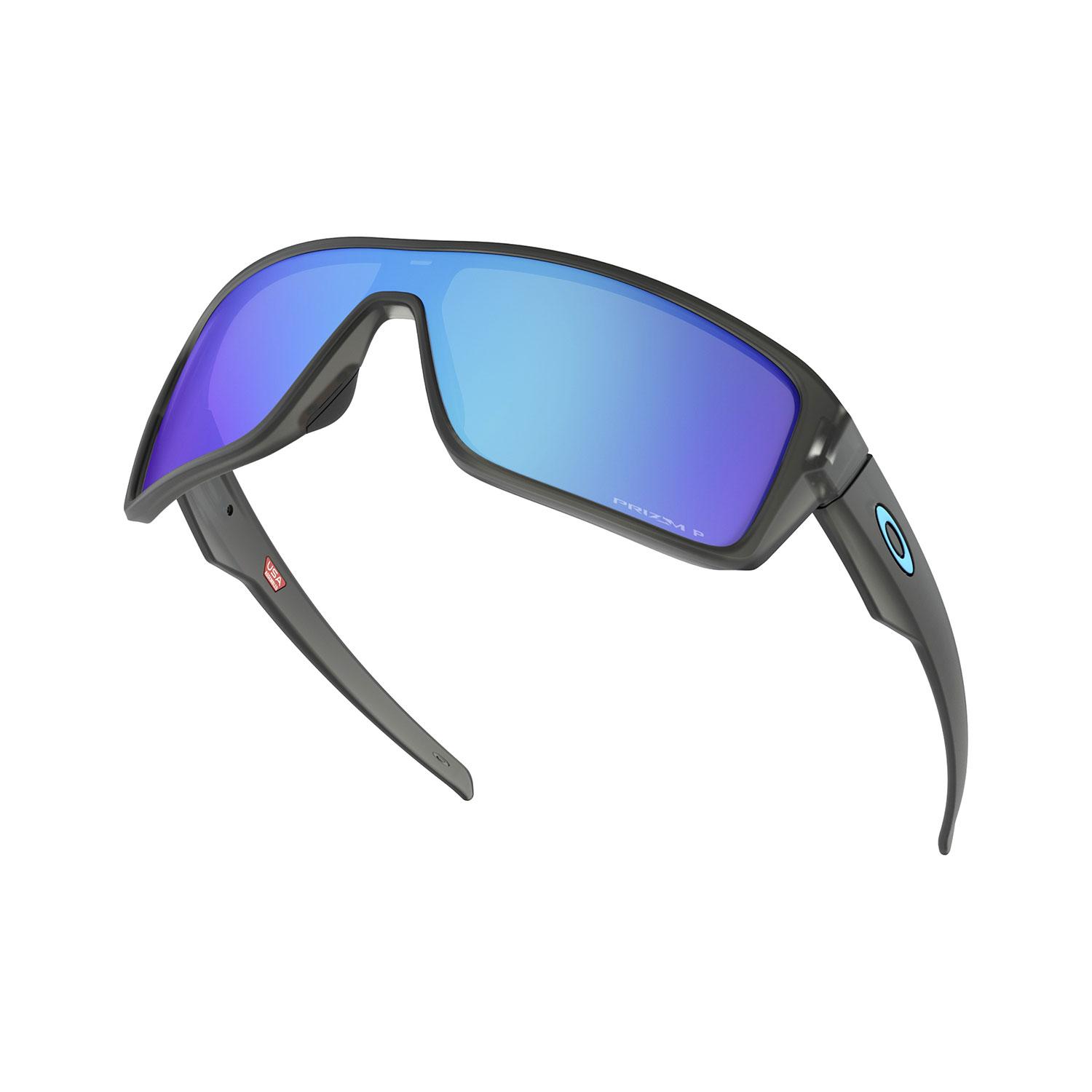 Product gallery image number 5 for product Ridgeline Sunglasses - Matte Grey Smoke - Prizm Sapphire Iridium Polarized Lens