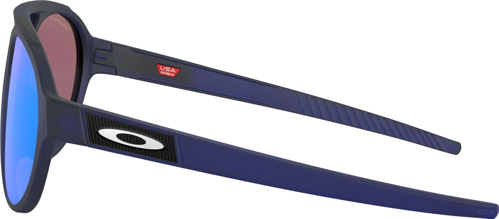 Product gallery image number 4 for product Forager Sunglasses - Matte Translucent Blue - Prizm Sapphire Polarized Lens