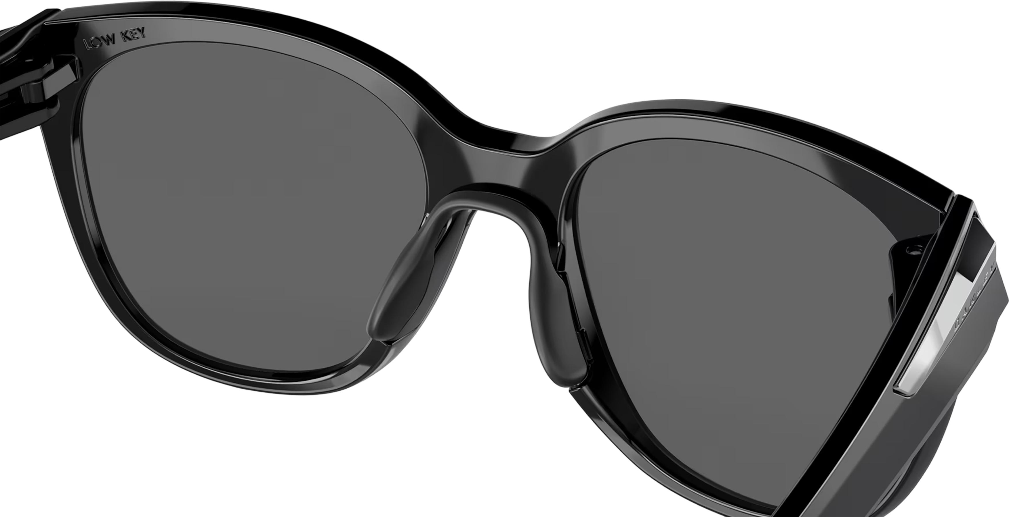Product gallery image number 5 for product Low Key Sunglasses - Polished Black - Prizm Black Polarized Lens - Women's