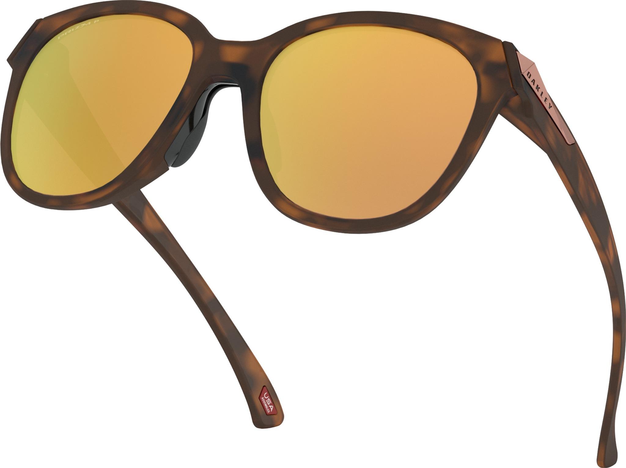 Product gallery image number 4 for product Low Key Sunglasses - Matte Brown Tortoise and Prizm Rose Gold Iridium Polarized Lens - Women's