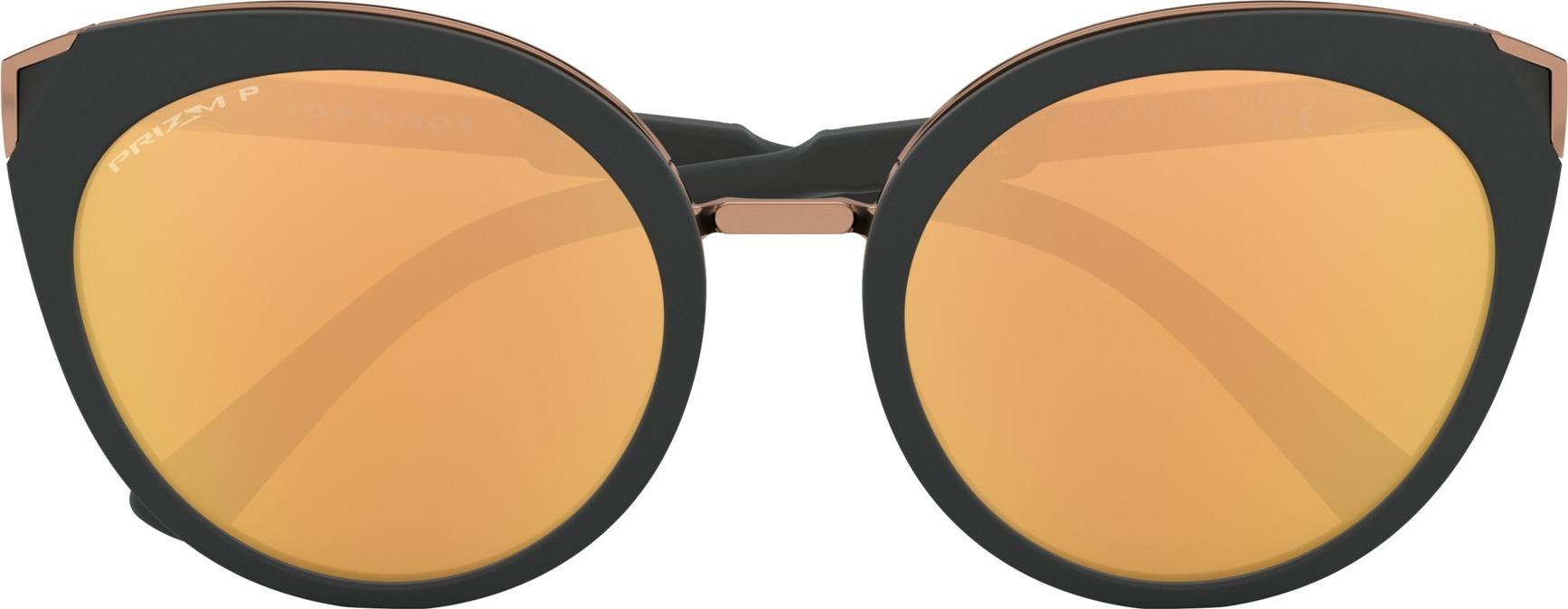 Product gallery image number 3 for product Top Knot Sunglasses - Velvet Black - Prizm Rose Gold Polarized Lens - Women's