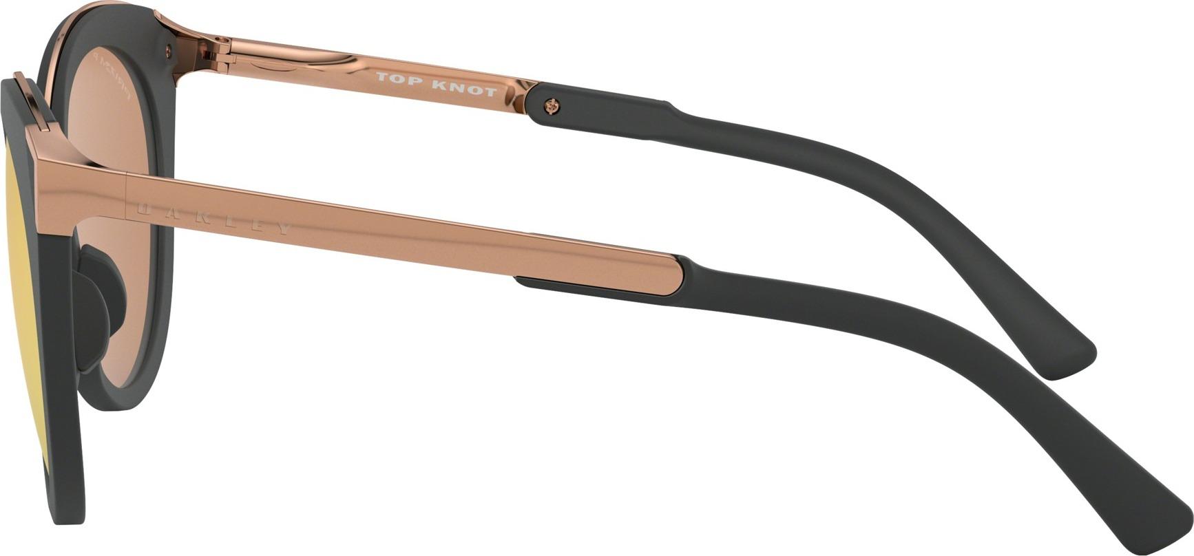 Product gallery image number 6 for product Top Knot Sunglasses - Velvet Black - Prizm Rose Gold Polarized Lens - Women's