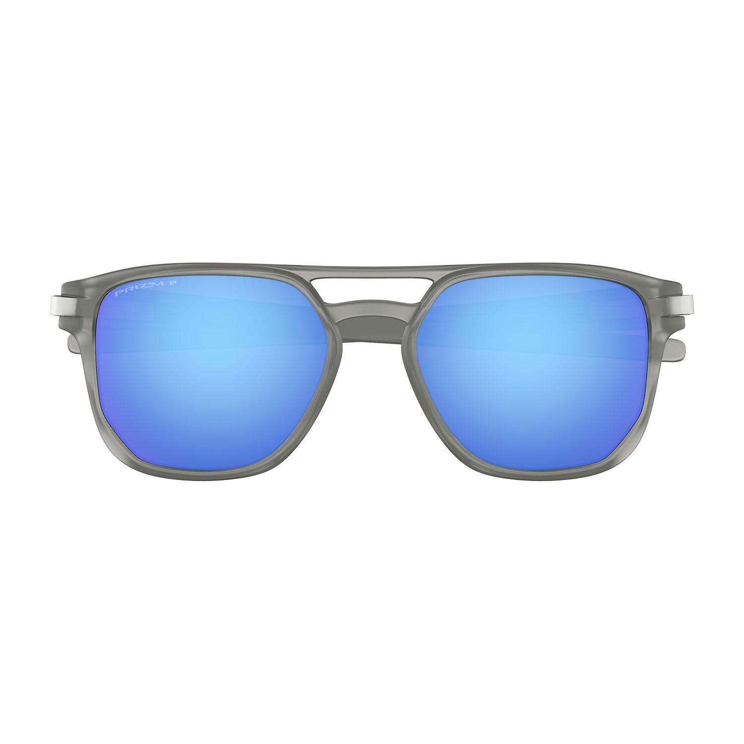 Product gallery image number 3 for product Latch Beta Sunglasses - Matte Grey Ink - Prizm Sapphire Iridium Polarized Lens
