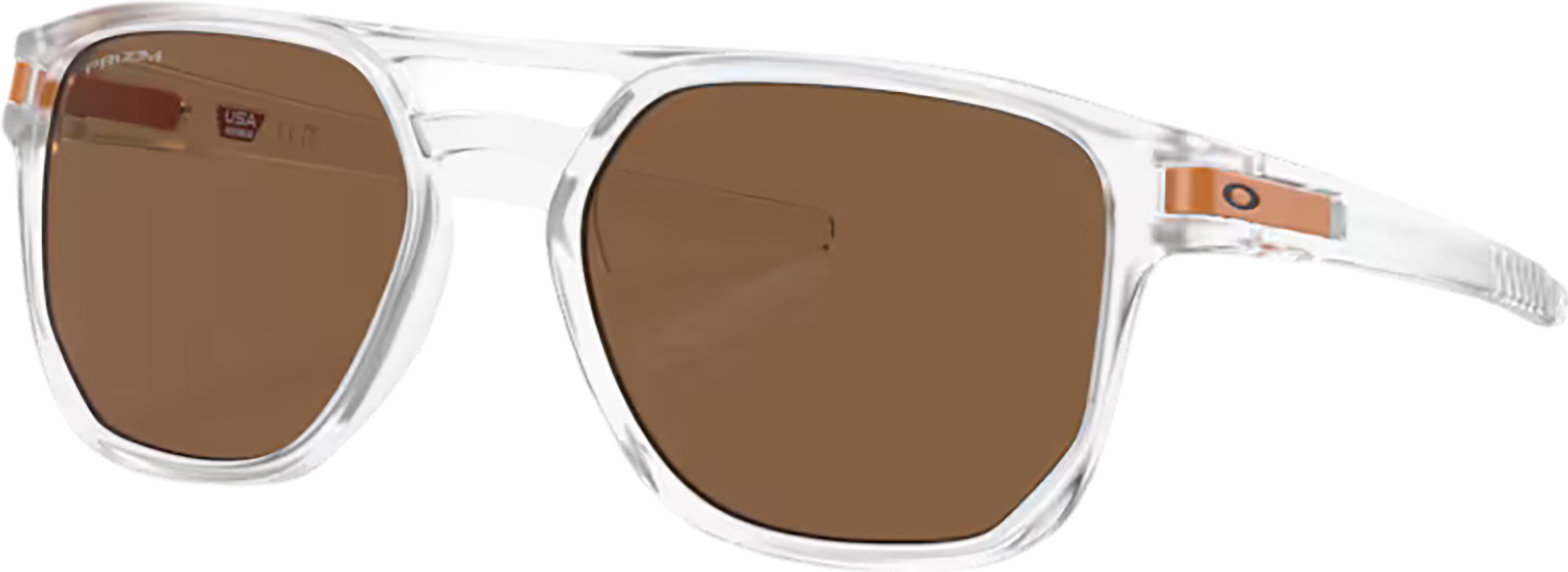 Numéro de l'image de la galerie de produits 4 pour le produit Lunettes de soleil Latch Beta Introspect - Matte Clear - Lentilles Prizm Bronze - Homme
