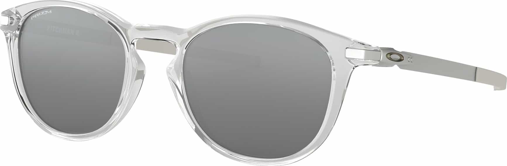 Product image for Pitchman R Sunglasses - Polished Clear - Prizm Black Iridium Lens