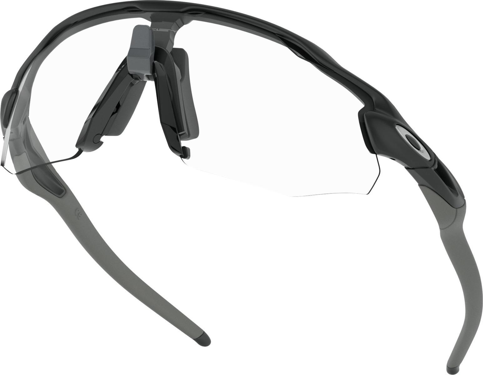 Product gallery image number 6 for product Radar Ev Advancer Sunglasses - Matte Black - Clear Black Iridium Photochromic Lens