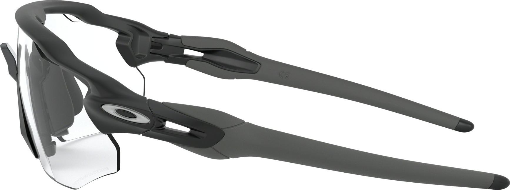 Product gallery image number 5 for product Radar Ev Advancer Sunglasses - Matte Black - Clear Black Iridium Photochromic Lens