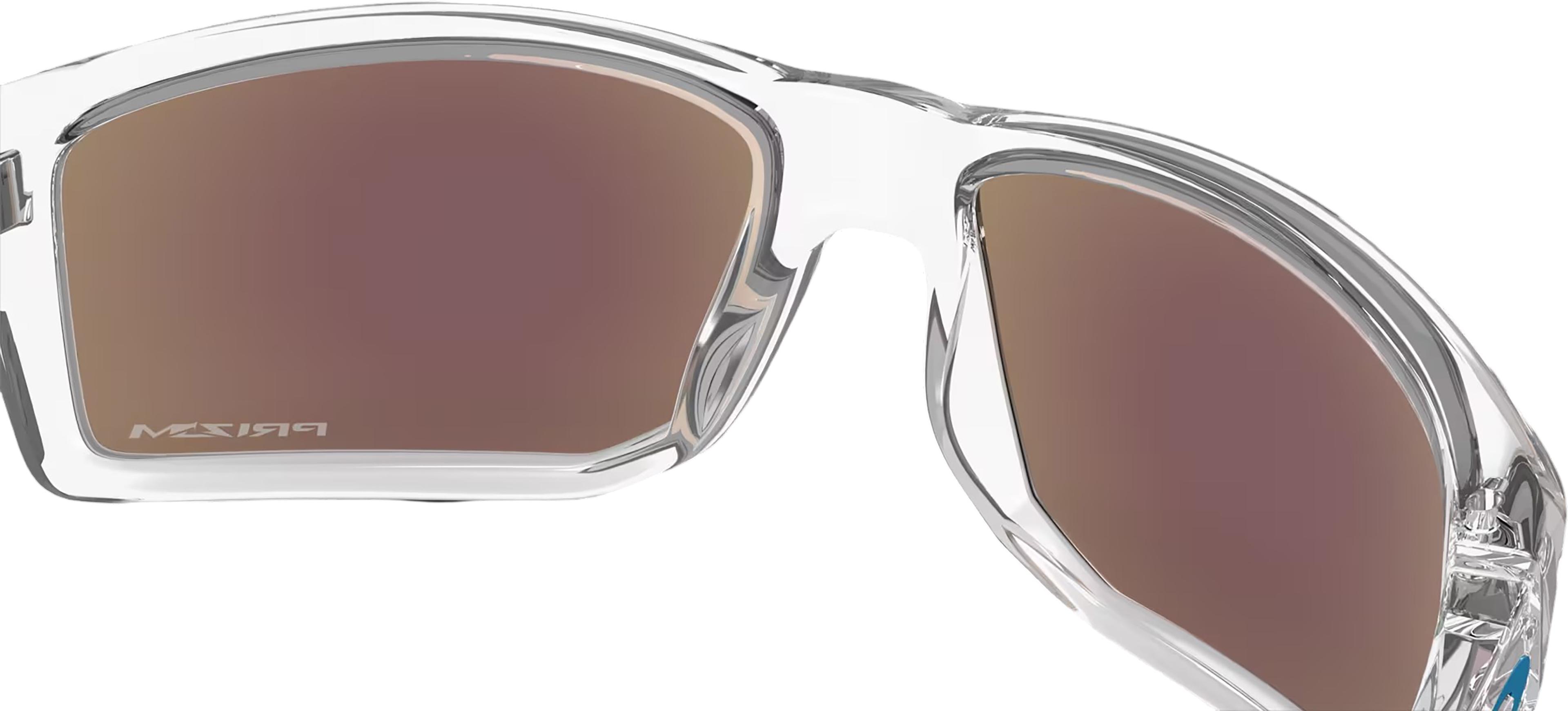 Product gallery image number 4 for product Gibston Sunglasses - Polished Clear - Prizm Sapphire Lens - Men's