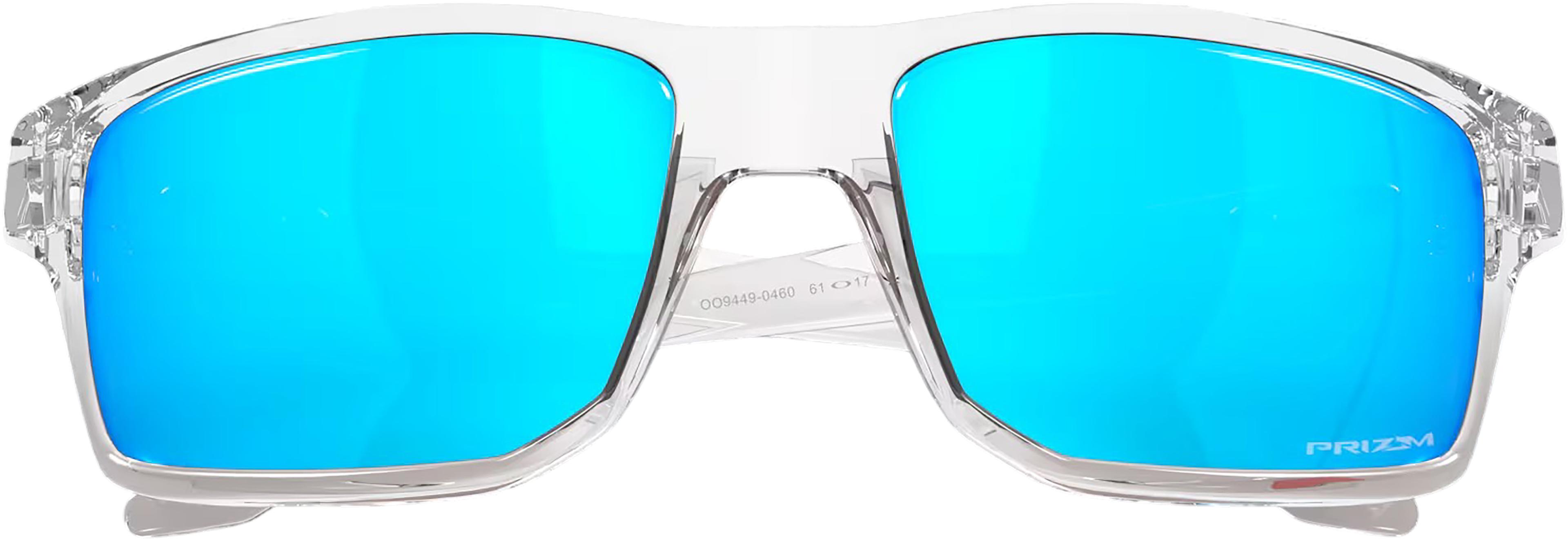 Product image for Gibston Sunglasses - Polished Clear - Prizm Sapphire Lens - Men's