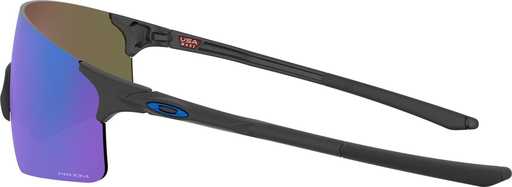 Product gallery image number 4 for product EVZero Blades Sunglasses - Steel - Prizm Sapphire Iridium Lens