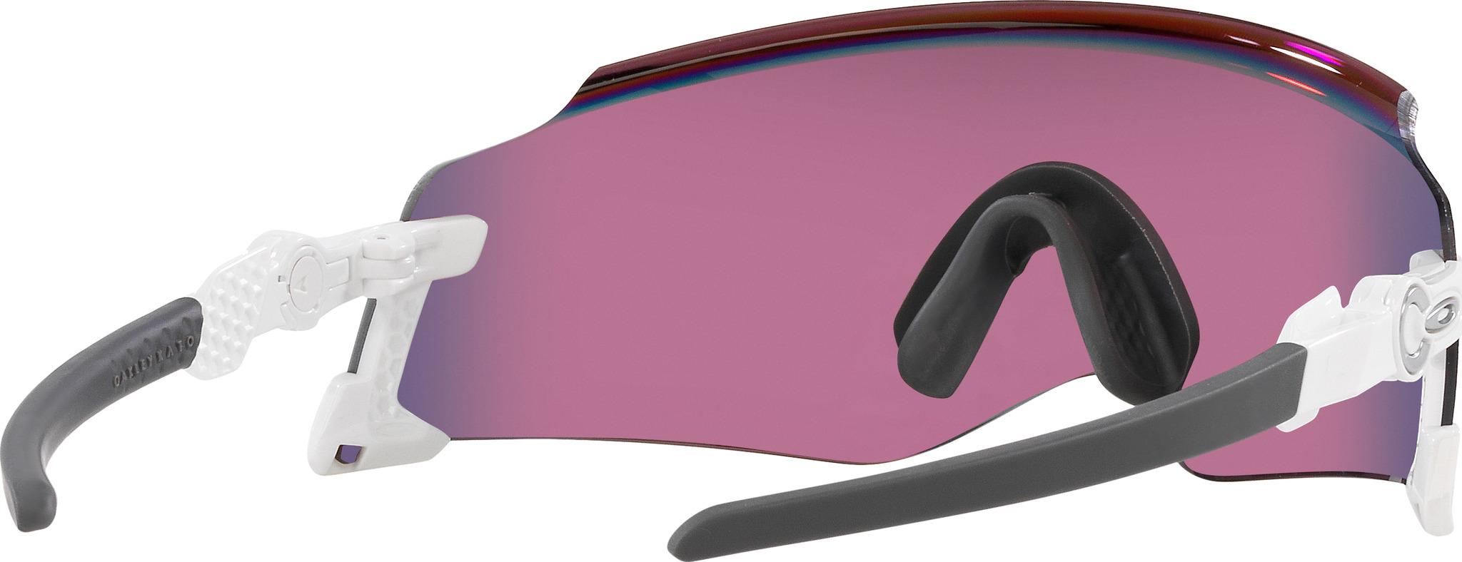 Product gallery image number 2 for product Oakley Kato Wide Sunglasses - White - Prizm Road Lens - Unisex