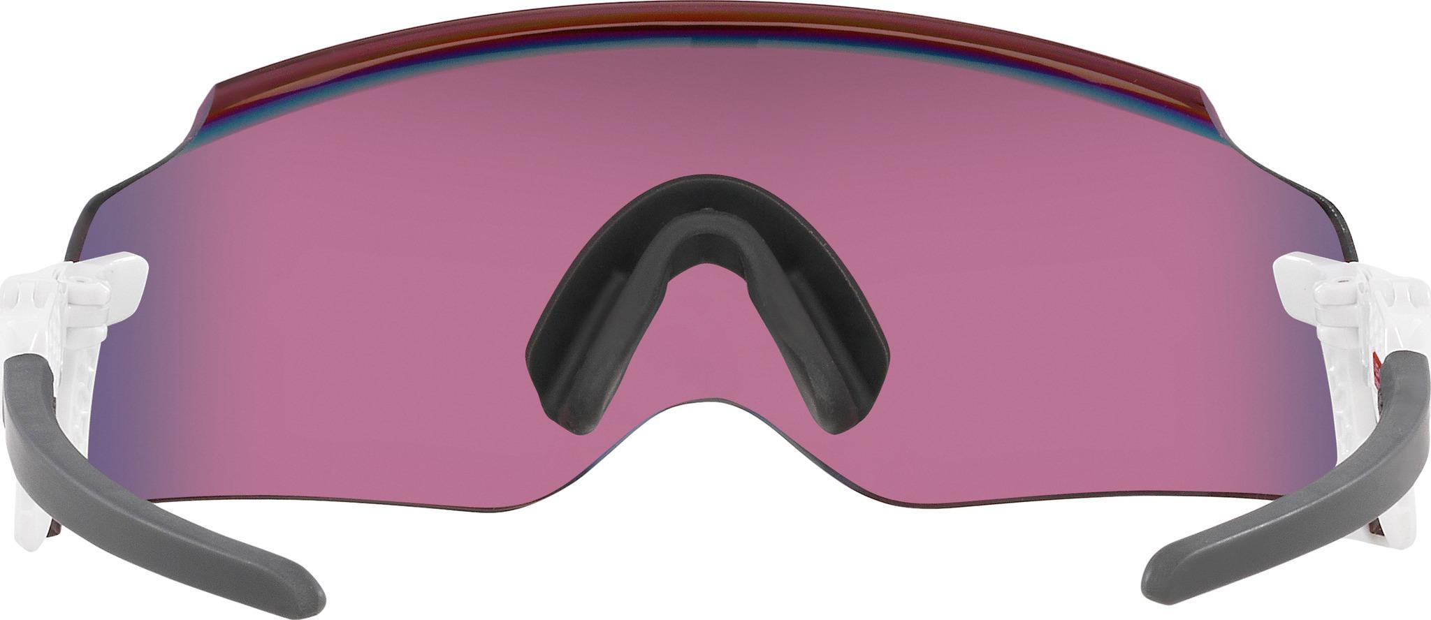 Product gallery image number 3 for product Oakley Kato Wide Sunglasses - White - Prizm Road Lens - Unisex