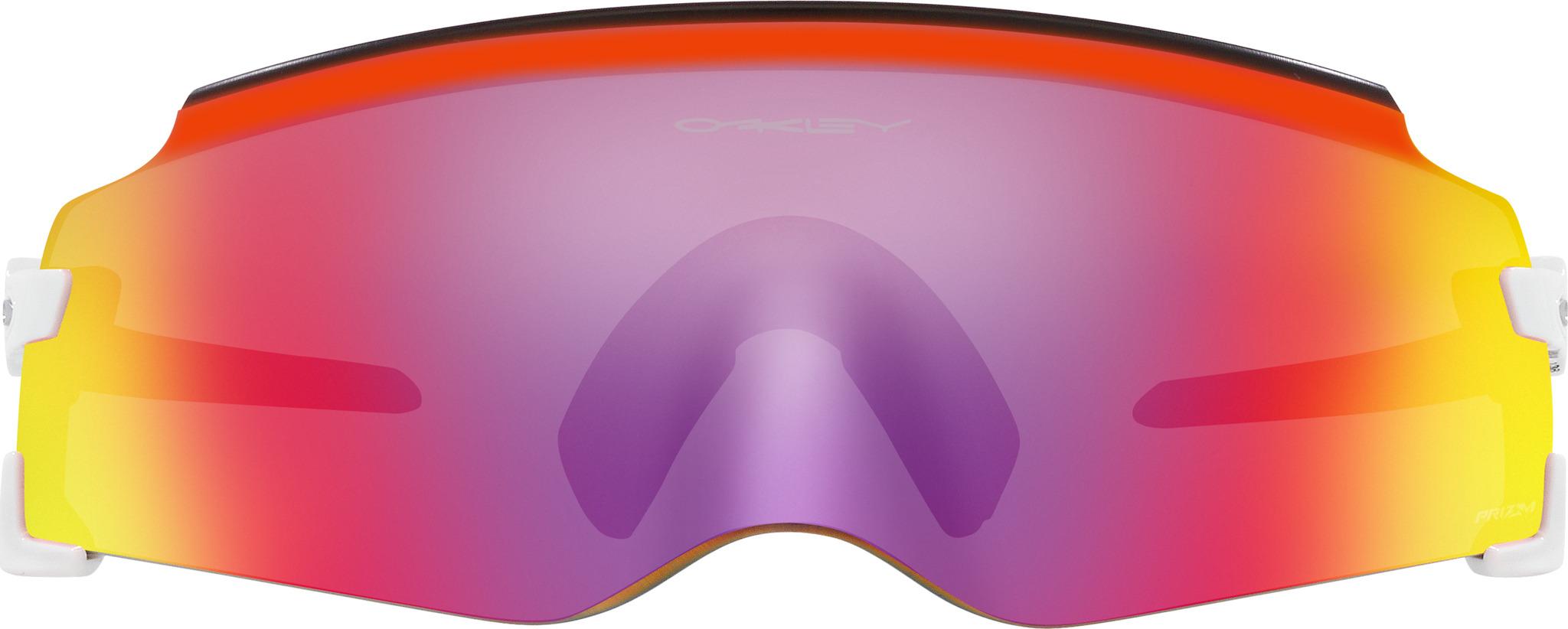 Product gallery image number 6 for product Oakley Kato Wide Sunglasses - White - Prizm Road Lens - Unisex