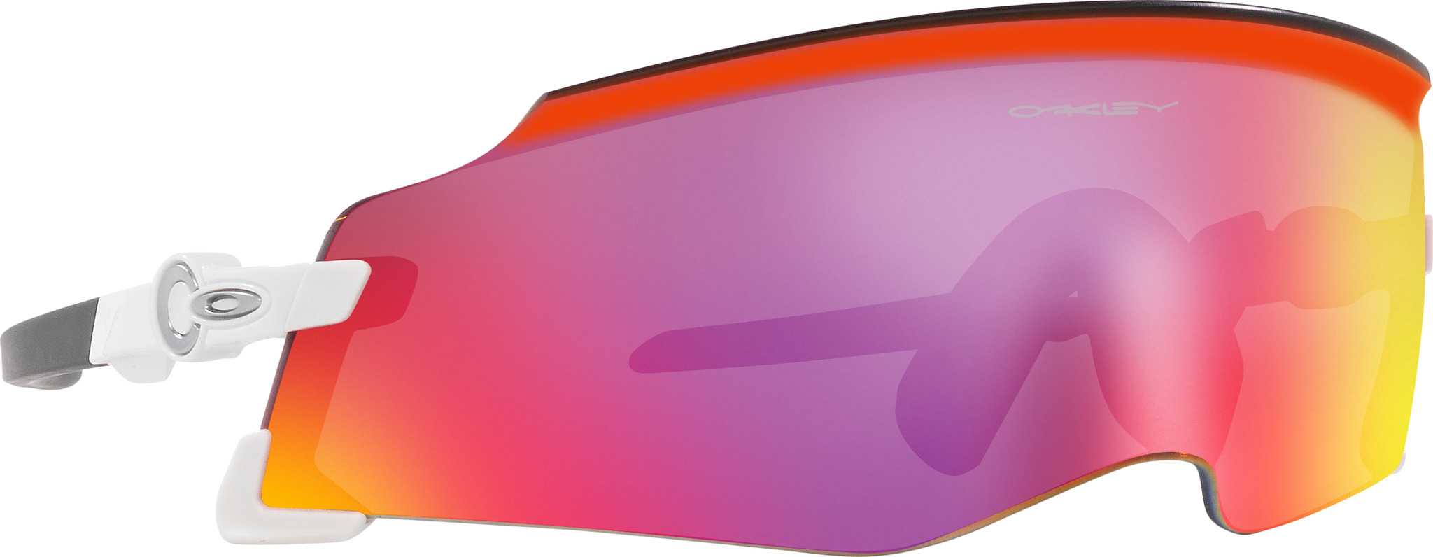 Product image for Oakley Kato Wide Sunglasses - White - Prizm Road Lens - Unisex