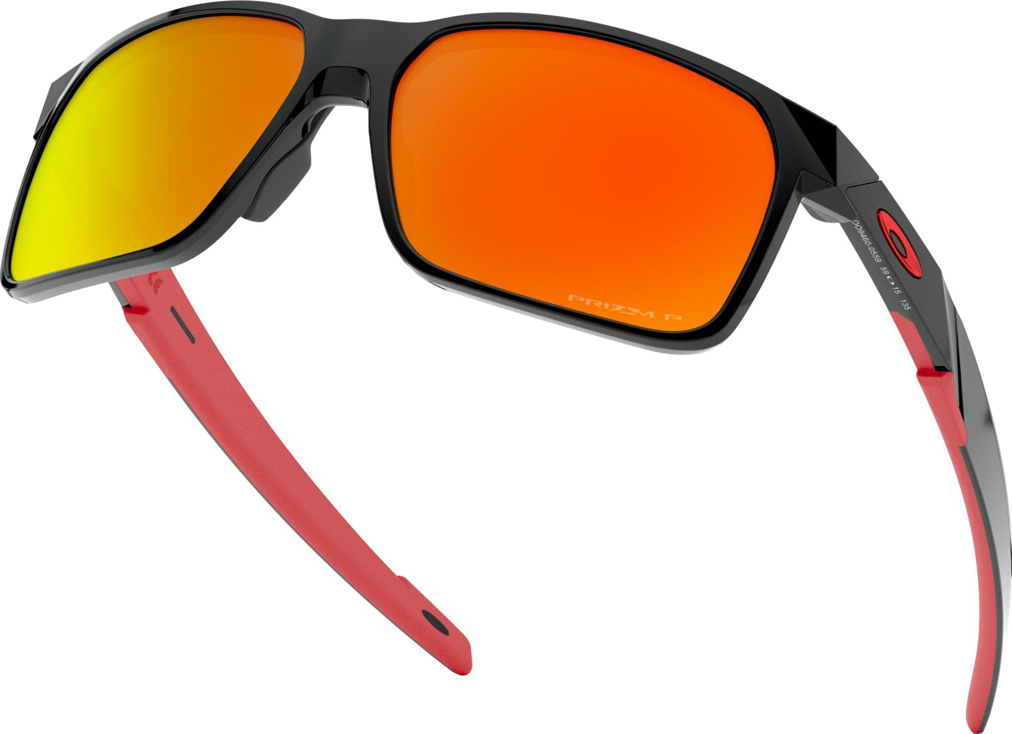 Product gallery image number 6 for product Portal X Sunglasses - Polished Black - Prizm Ruby Iridium Polarized Lens