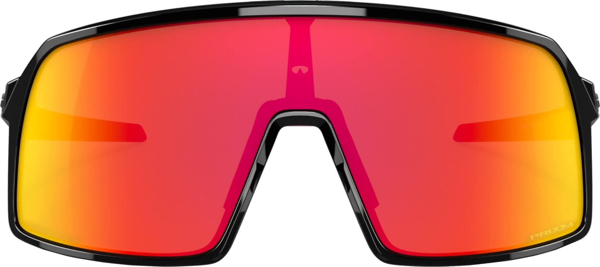 Product gallery image number 4 for product Sutro S Sunglasses - Polished Black - Prizm Ruby Lens - Men's