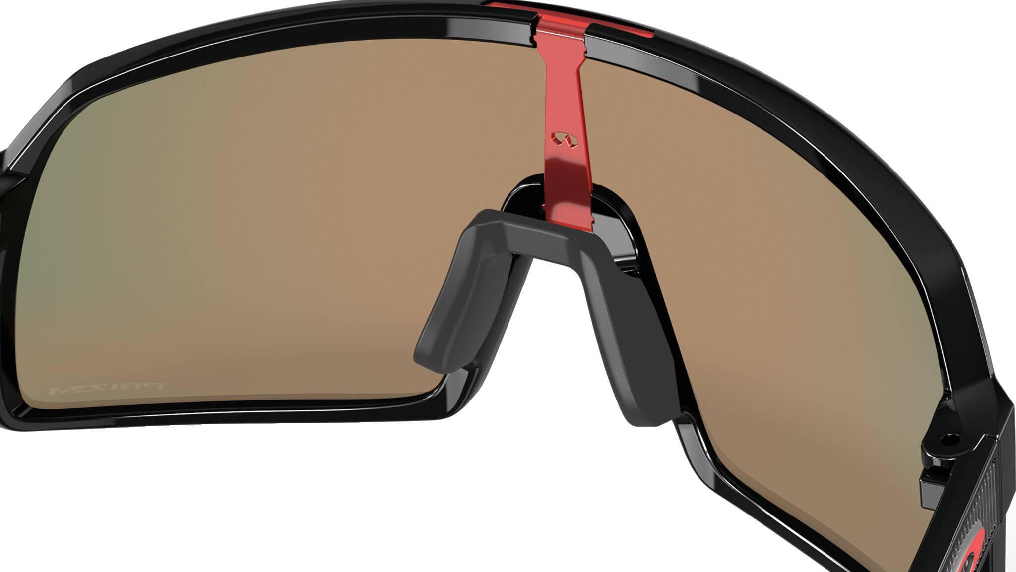 Product gallery image number 2 for product Sutro S Sunglasses - Polished Black - Prizm Ruby Lens - Men's