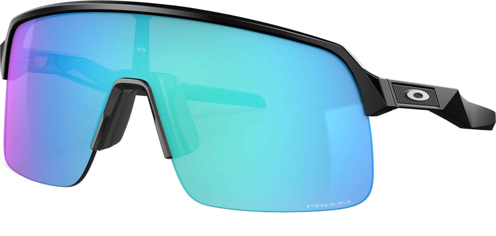 Product image for Sutro Lite Sunglasses - Matte Black - Prizm Sapphire Lens - Men's